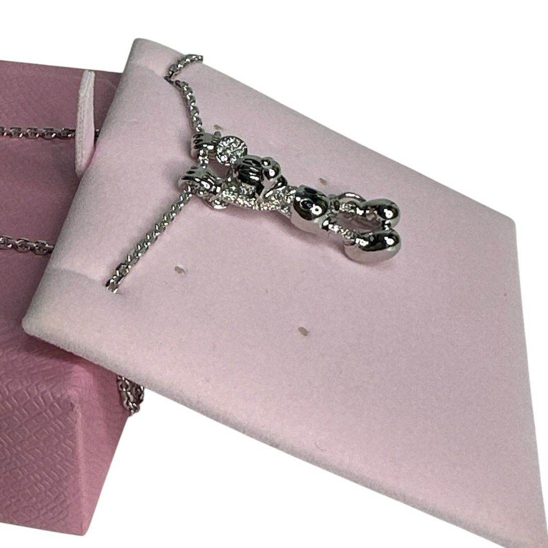 Swarovski Swarovski 100 Years Disney Mickey Mouse Pendant Necklace Size ONE SIZE - 8 Thumbnail