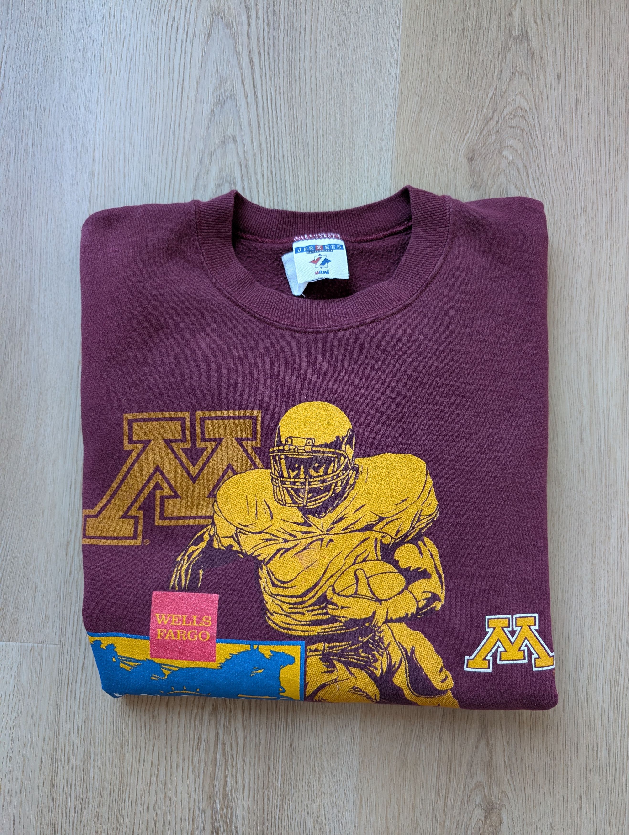 Vintage Rare 90's NCAA Minnesota Golden Gophers Sun Bbowl Sweatshirt Size US M / EU 48-50 / 2 - 8 Thumbnail
