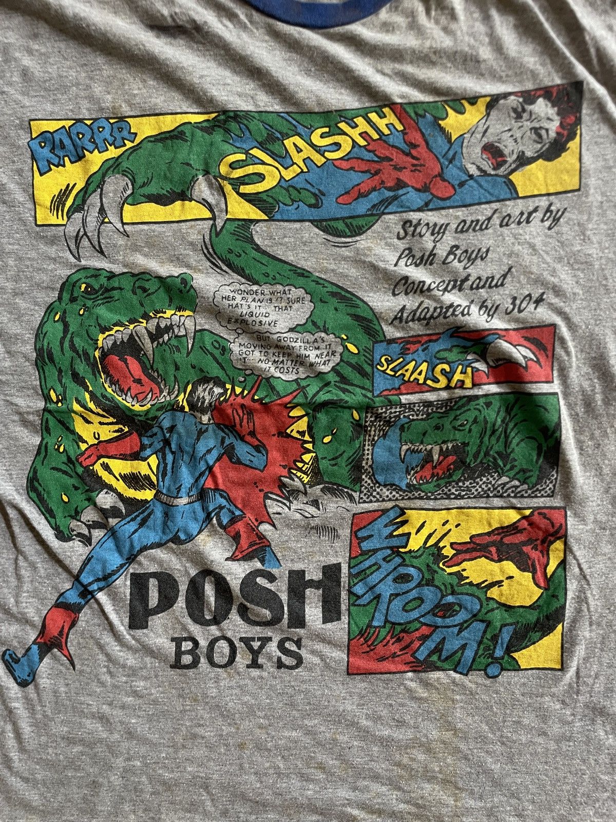 Vintage Posh Boy comic design Size US L / EU 52-54 / 3 - 2 Thumbnail