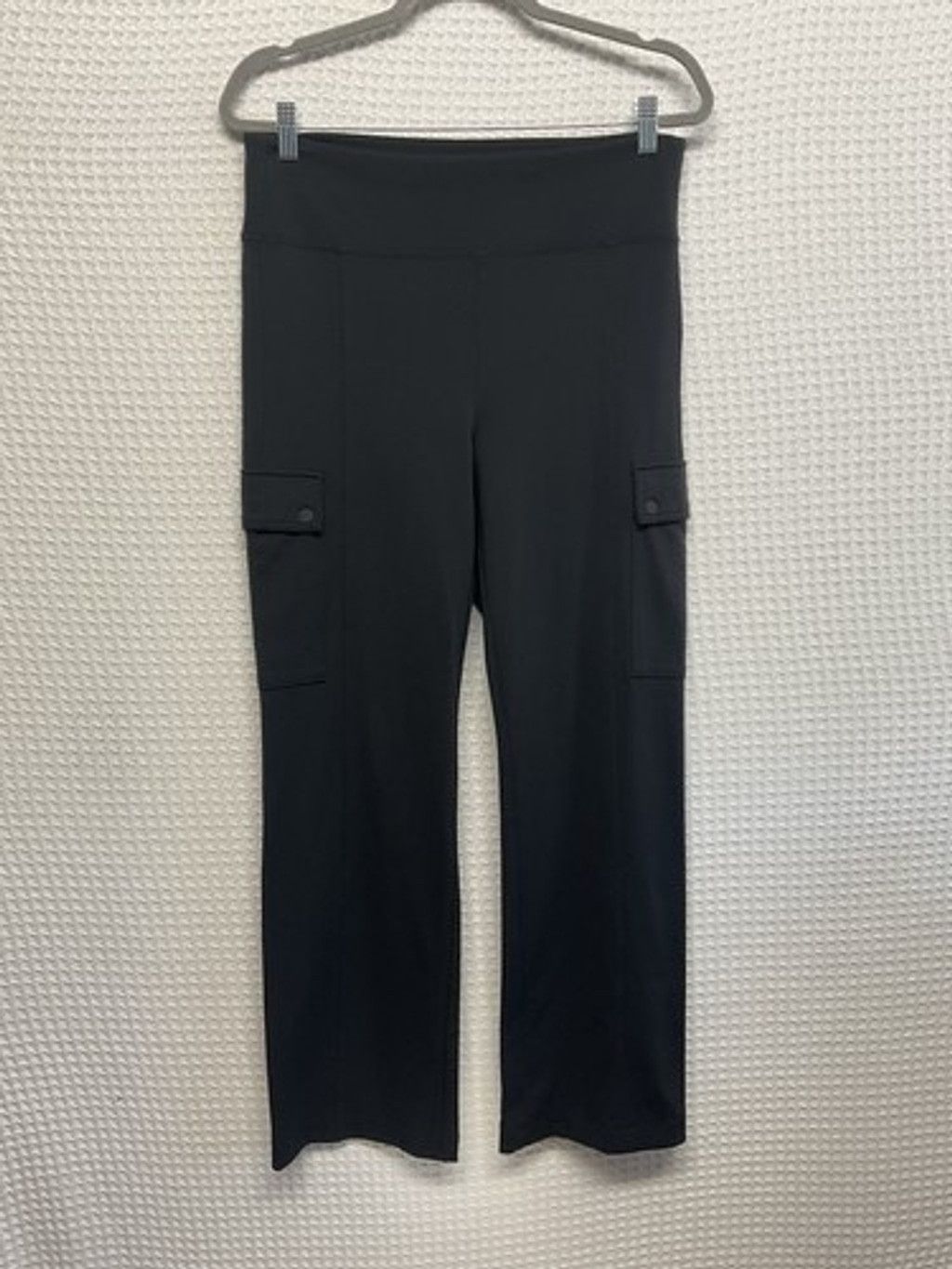 Athleta Athleta Black Delancey Straight Cargo Pants Pristine Women M Size 30" / US 8 / IT 44 - 1 Thumbnail