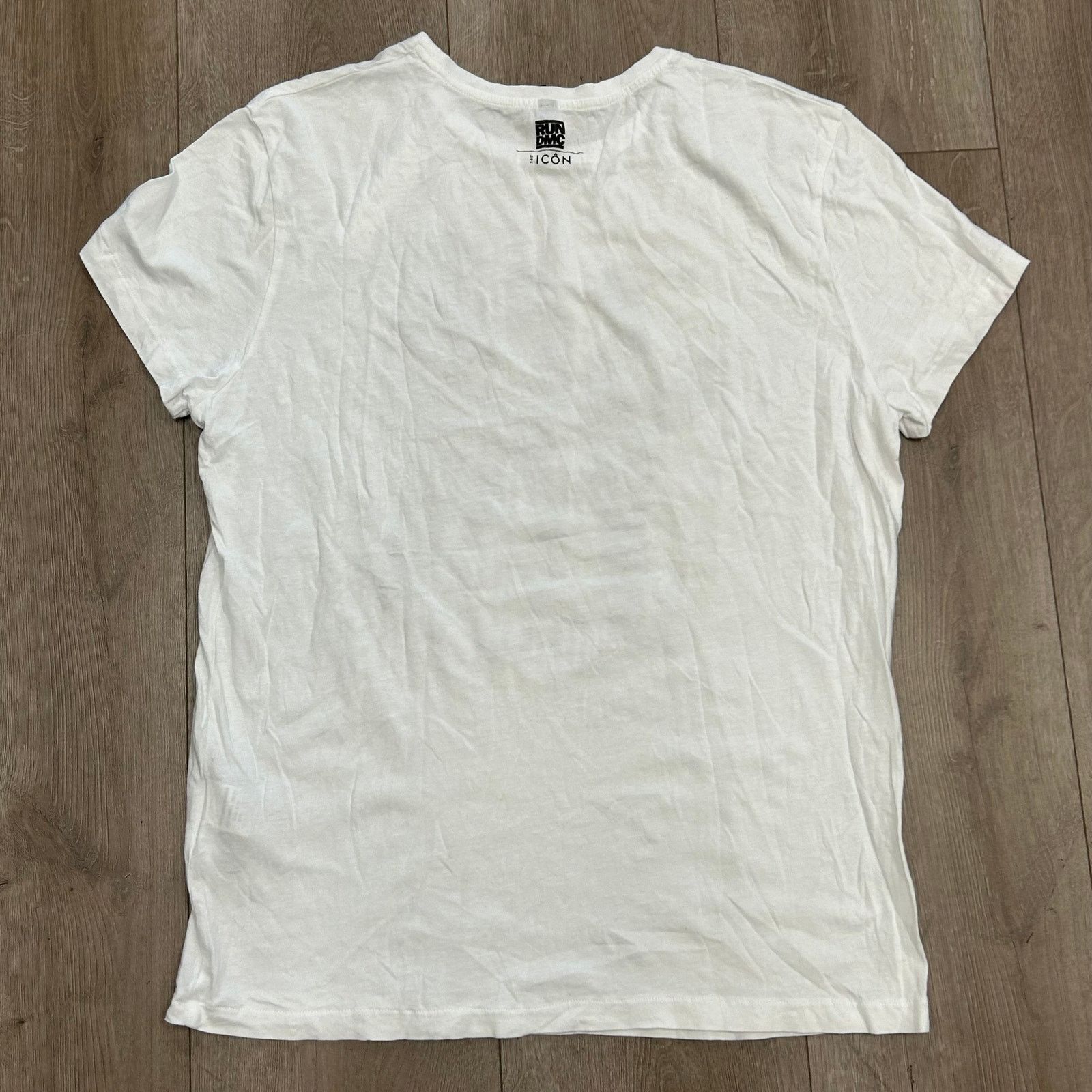 Vintage 360 Icon Run DMC Photo Tee T Shirt White size Womens Large L Size L / US 10 / IT 46 - 8 Thumbnail