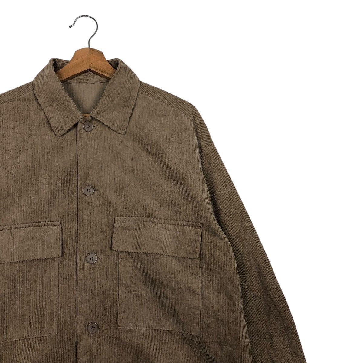 Other 🔥VINTAGE SHIRT WORK JACKET CORDUROY GU ISSEY MIYAKE Size US M / EU 48-50 / 2 - 8 Thumbnail