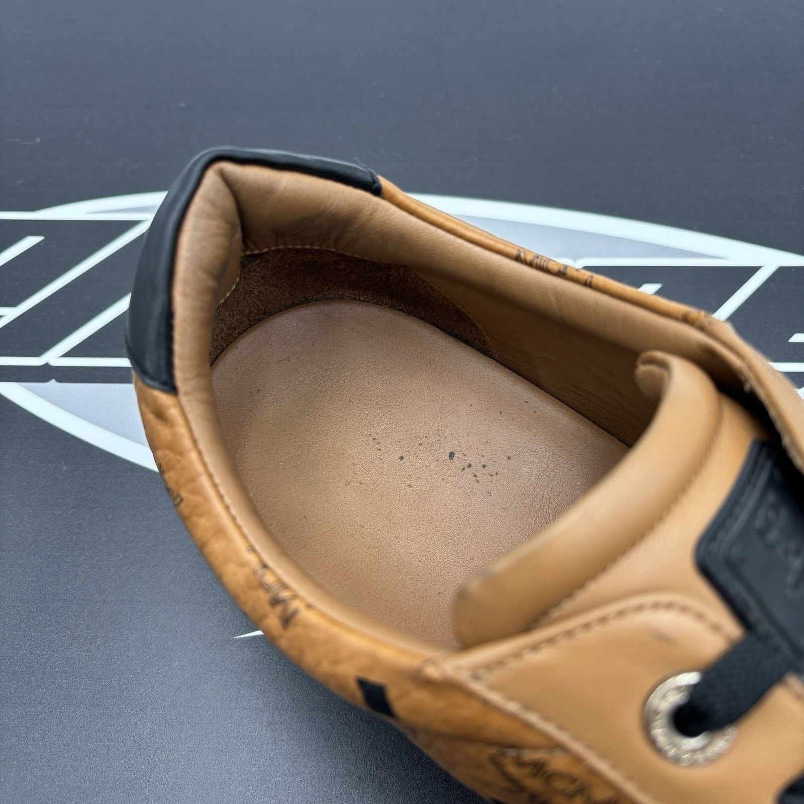 MCM MCM Terrain monogram-print sneakers | GOOD CONDITION! Size US 12 / EU 45 - 16 Thumbnail