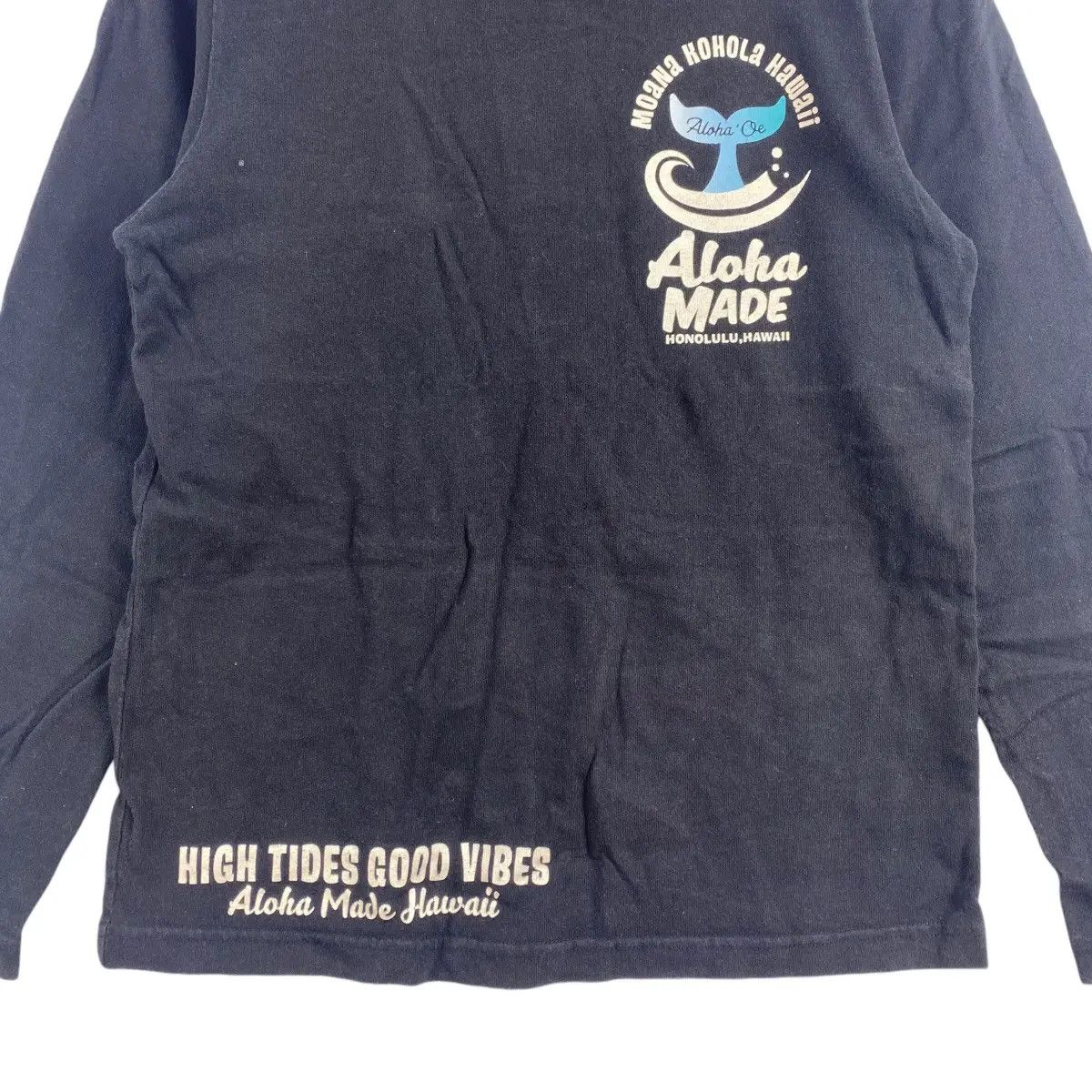Other ALOHA MADE HAWAII Whale Moana Kohola Tee Shirt Top Size L / US 10 / IT 46 - 3 Thumbnail