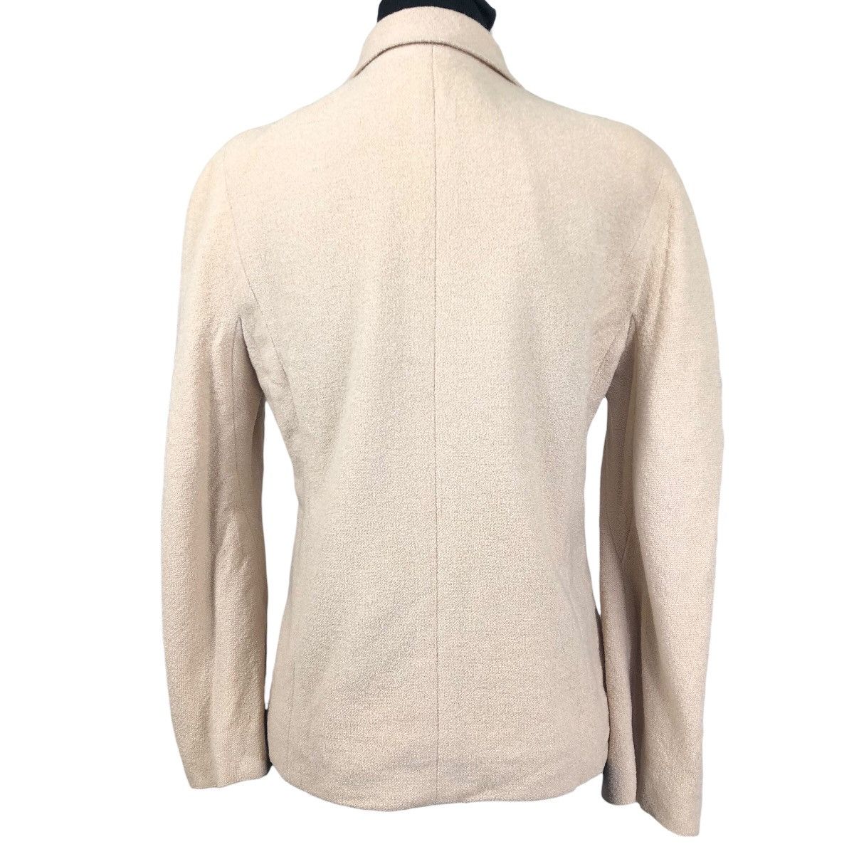 Chanel Vintage Chanel S/S1999 Single Breasted Laine Wool Coat Size S / US 4 / IT 40 - 20 Thumbnail