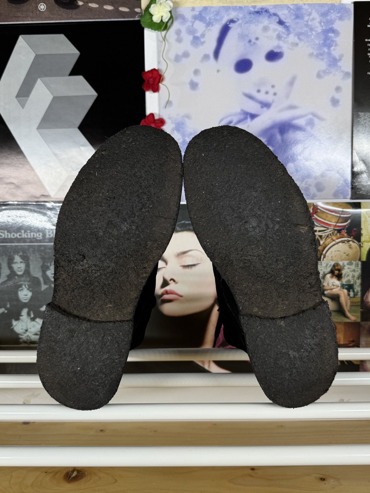 Ann Demeulemeester 2010s Suede Crepe Sole Boots Size US 8 / EU 41 - 8 Thumbnail