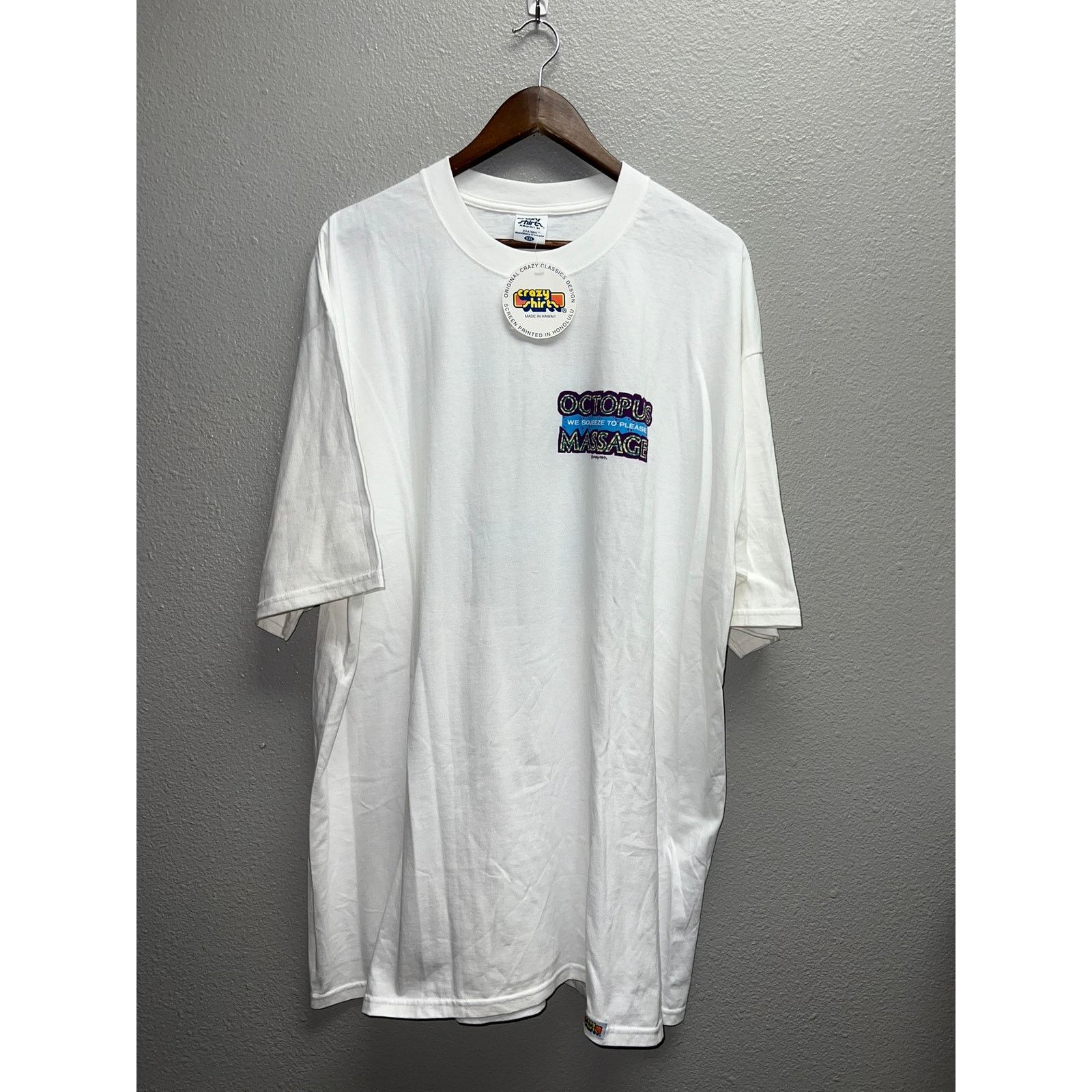 Vintage Vintage Crazy Shirts Octopus Massage Shirt To Please NWT 2XL Size US XXL / EU 58 / 5 - 2 Thumbnail