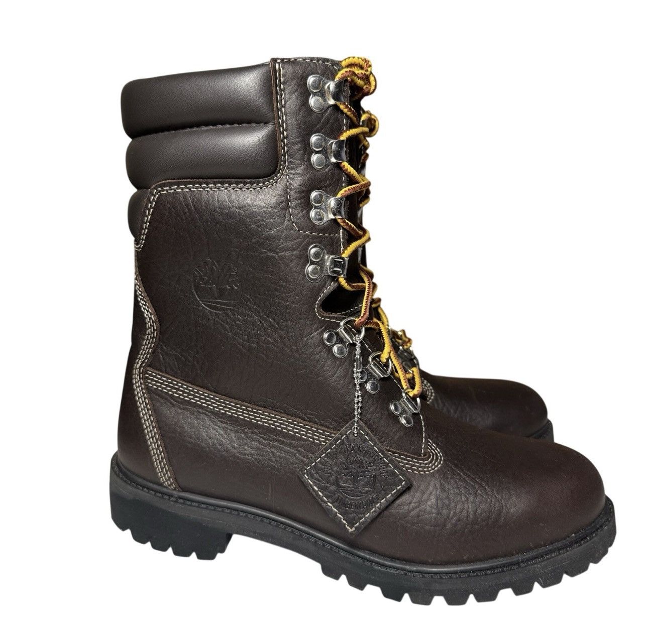 Timberland Super Boot 40 Below 8 Inch Espresso Brown TB0A2MYW Leather Men 10 Timberland 40 Below  main image 3