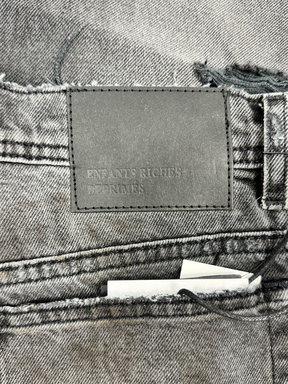 Enfants Riches Deprimes DISTRESSED BAGGY DENIM JEANS Size US 32 / EU 48 - 3 Thumbnail