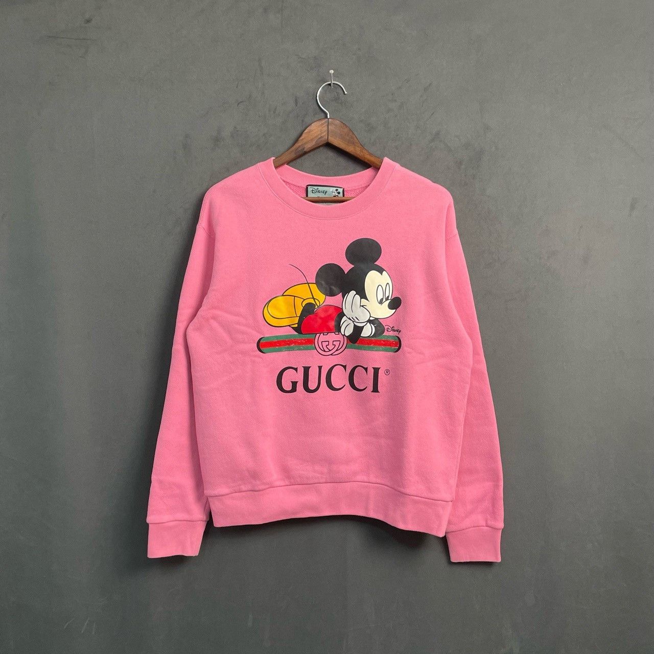 Gucci Gucci Pink Mickey Disney co-branded sweatshirt 2501-Nextarr Size US XS / EU 42 / 0 - 1 Thumbnail