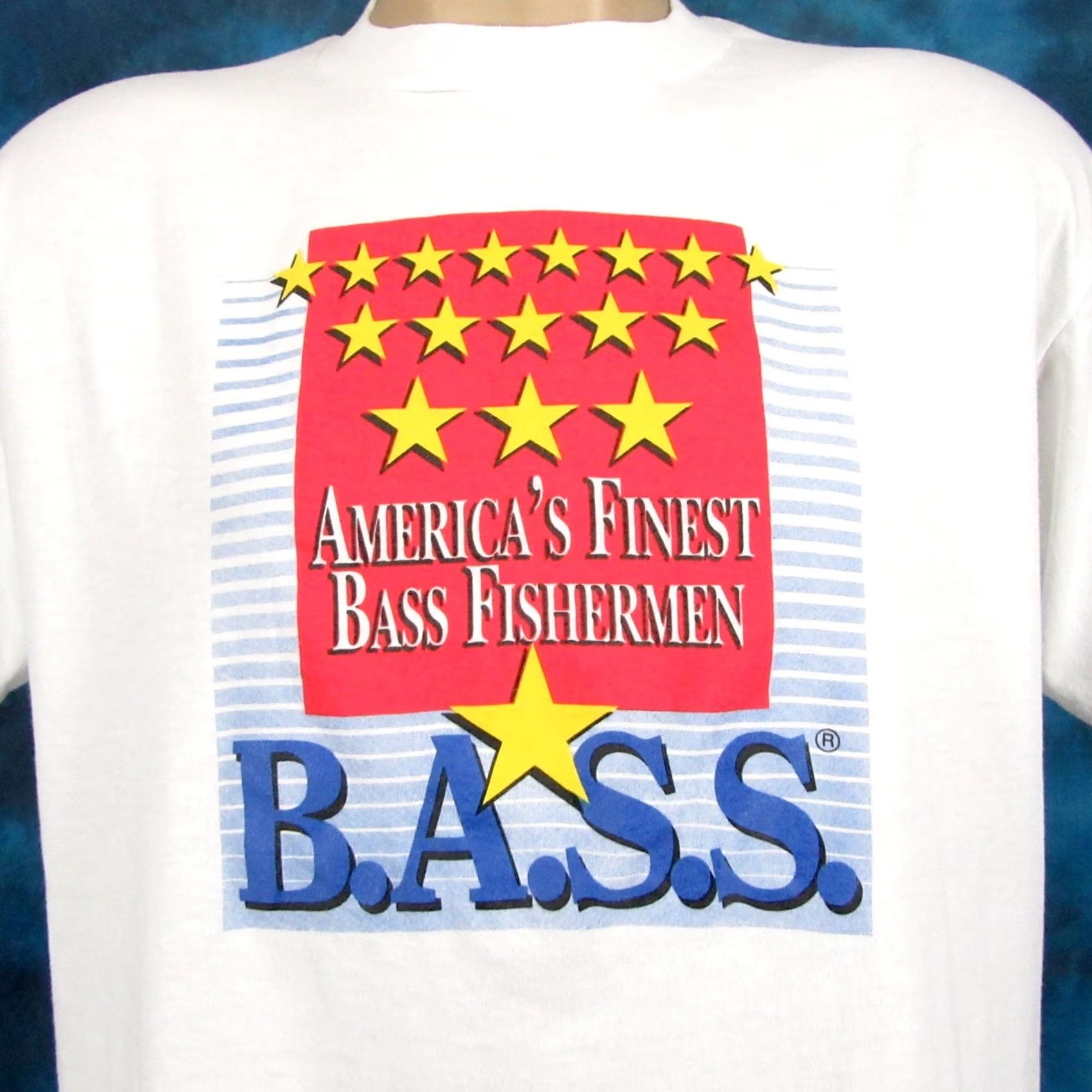 Vintage VINTAGE 90s AMERICA’S FINEST BASS FISHERMAN T-Shirt LARGE fishing single stitch Men Size US L / EU 52-54 / 3 - 3 Thumbnail