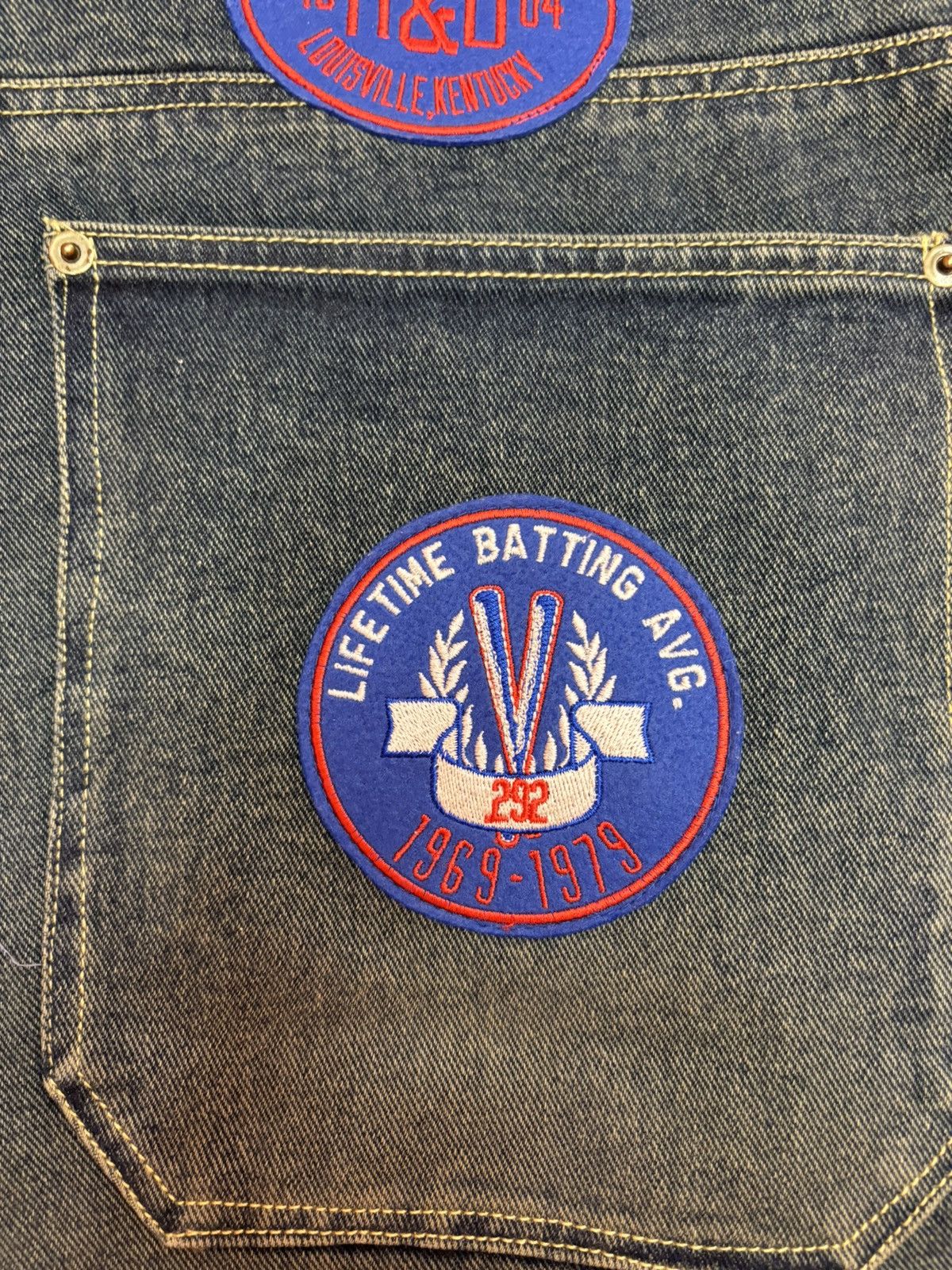 Vintage ***FINAL DROP***RARE 00 HILLERICH &BRADSBY BASEBALL PATCH 40 Size US 40 / EU 56 - 14 Thumbnail