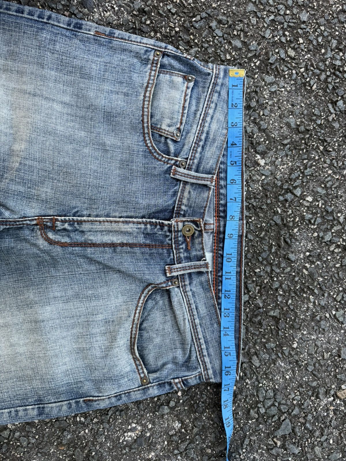 DKNY × Jean × Vintage VINTAGE DKNY JEAN RIPPEP STRAIGHT FADED DENIM PANTS Size US 33 - 5 Thumbnail