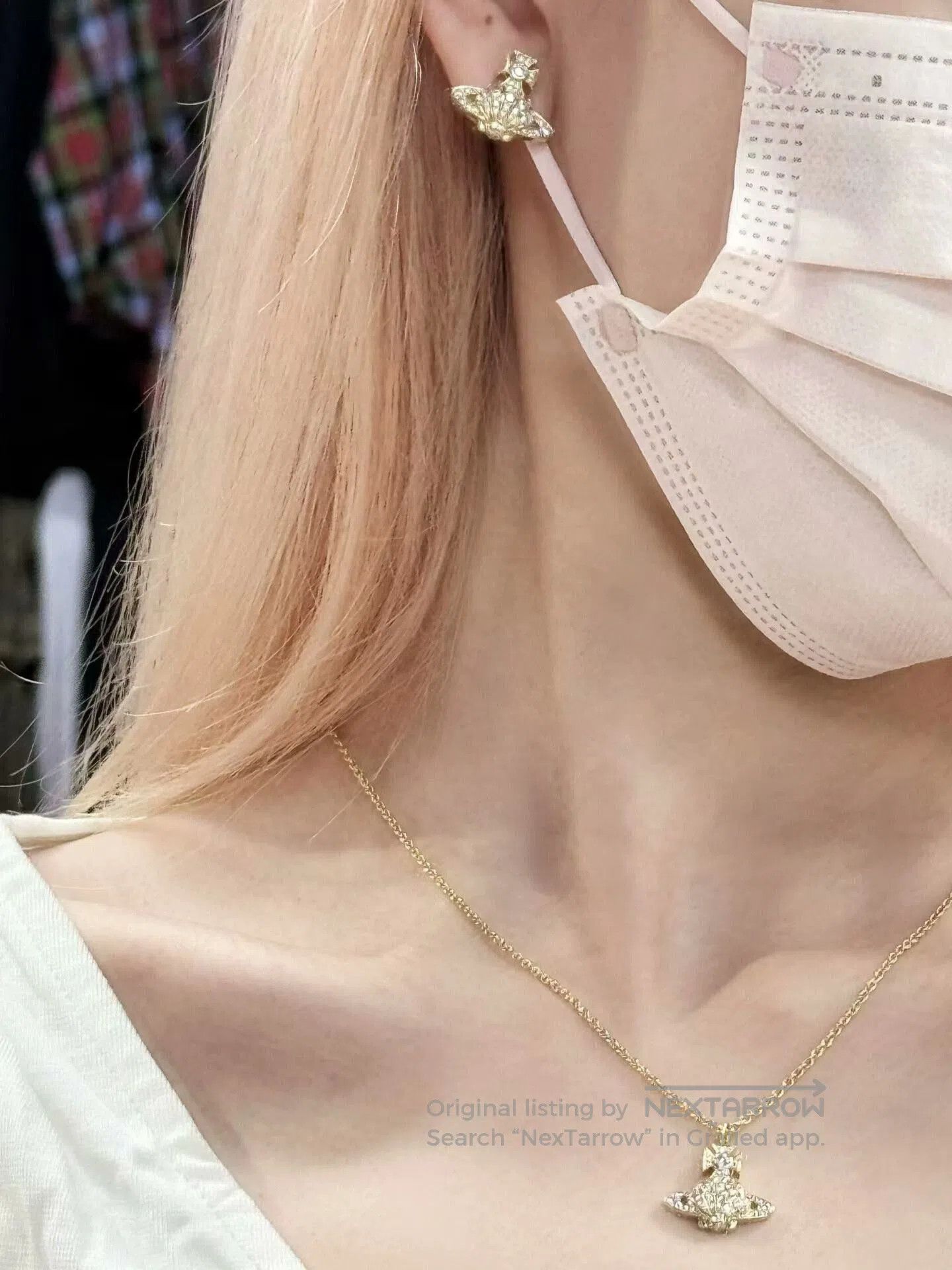 Vivienne Westwood Vivienne Westwood Saturn Necklace. Size ONE SIZE - 3 Thumbnail