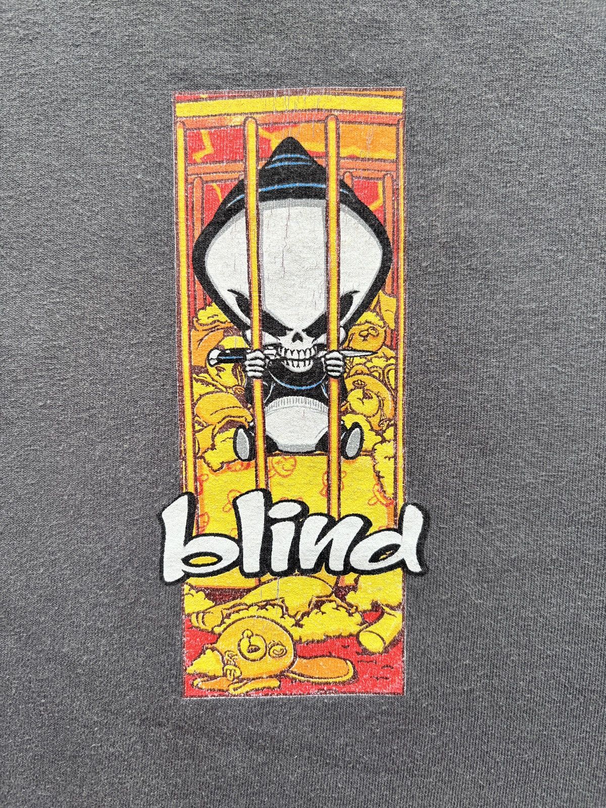 Blind Skateboards Rare Blind Switchblades tee Size US L / EU 52-54 / 3 - 3 Thumbnail