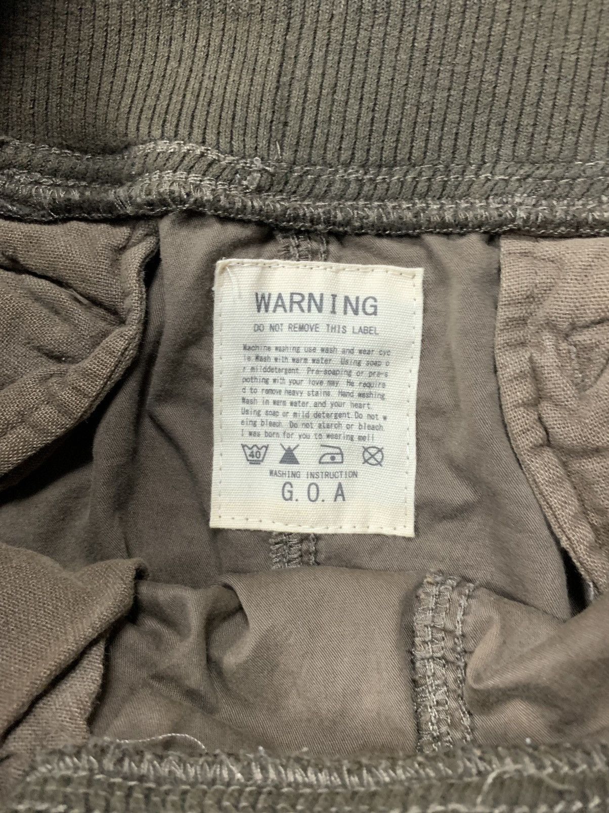GOA 2000s G.O.A Military Bondage Cargo Skirt Size 32" / US 10 / IT 46 - 11 Thumbnail
