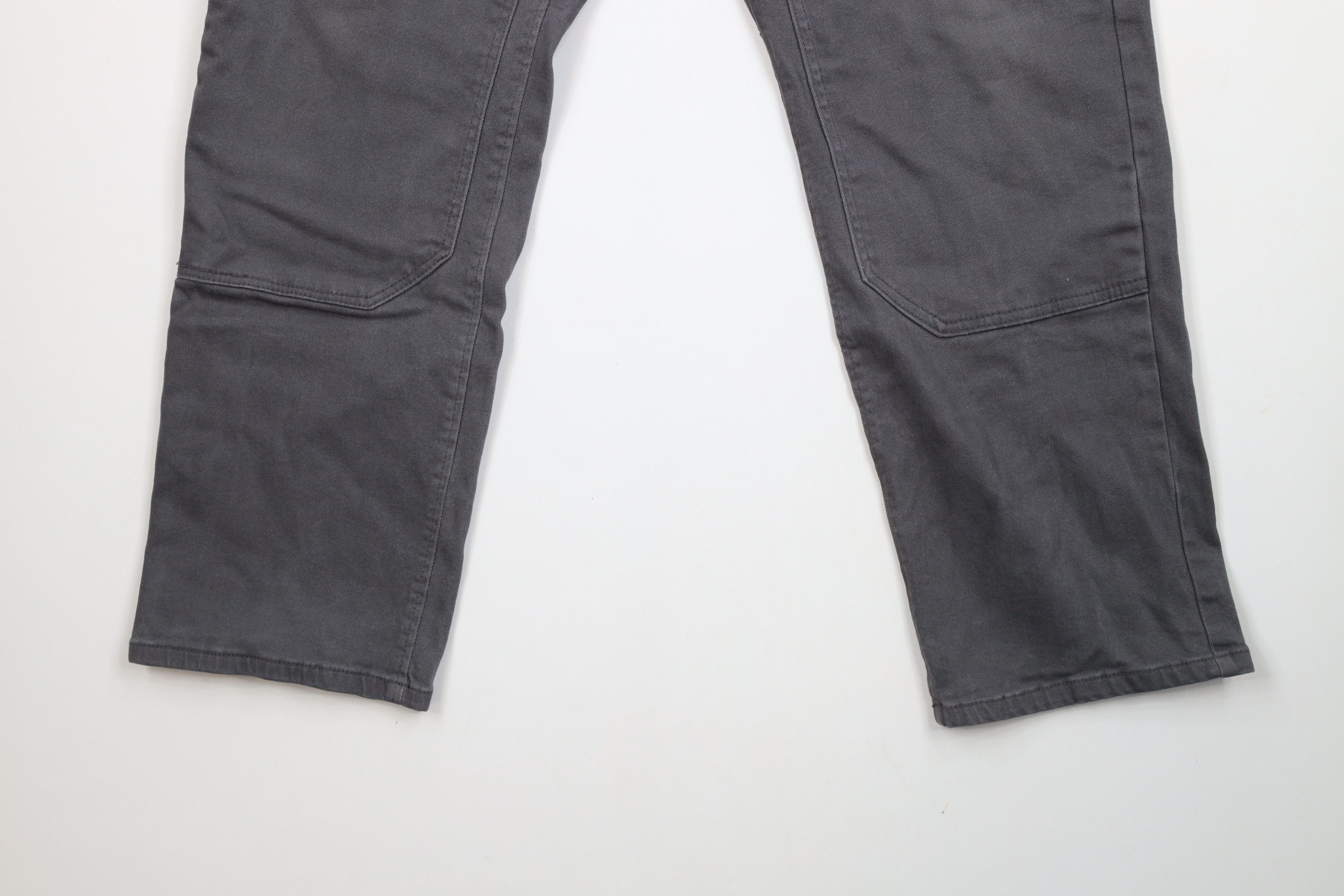 Caterpillar × Vintage Vintage Y2K Cat Caterpillar Double Knee Dungaree Pants Gray Size US 38 / EU 54 - 4 Thumbnail