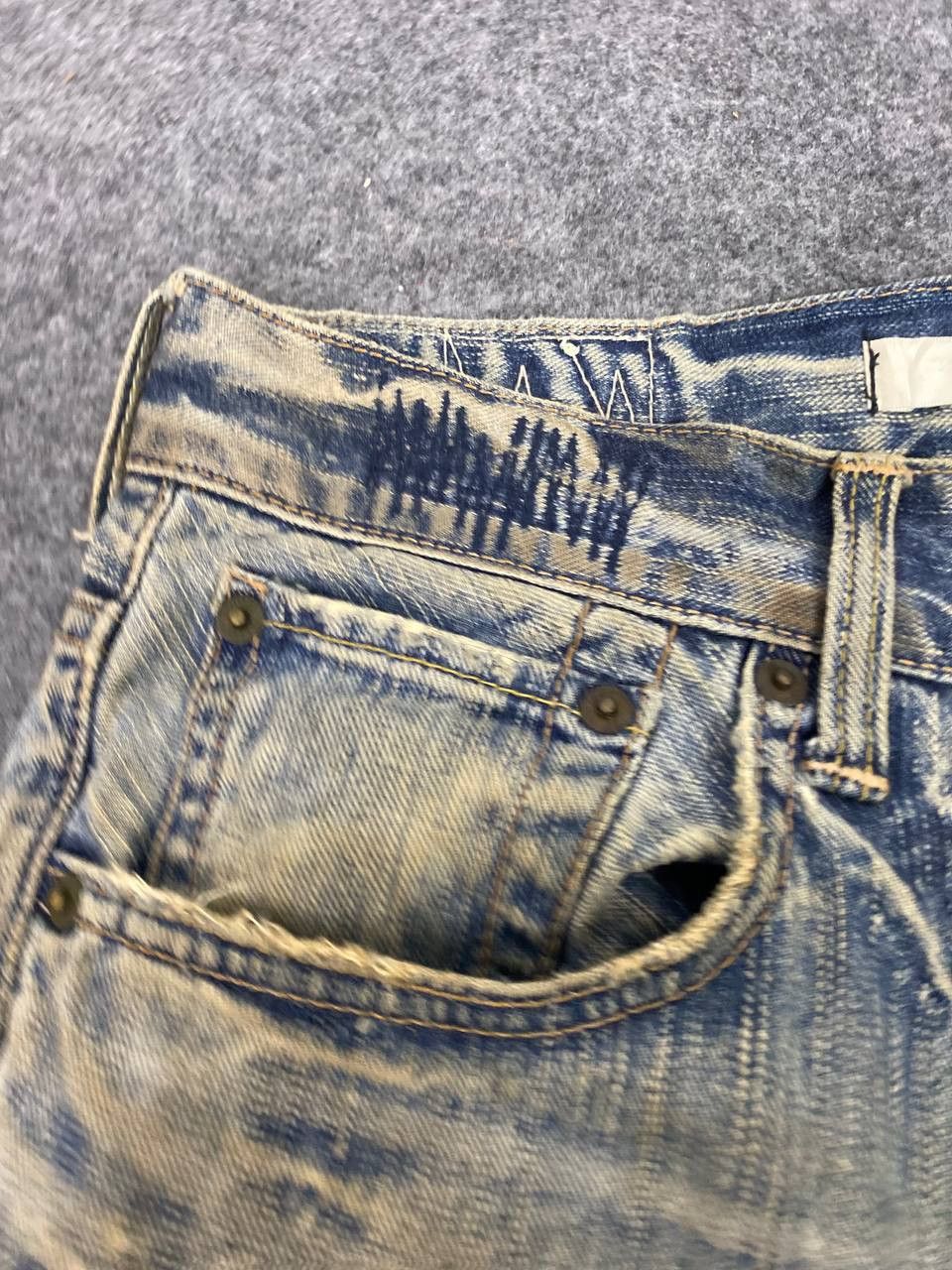 Edwin edwin xv bootcut flare distressed rework denim Size US 32 / EU 48 - 13 Thumbnail