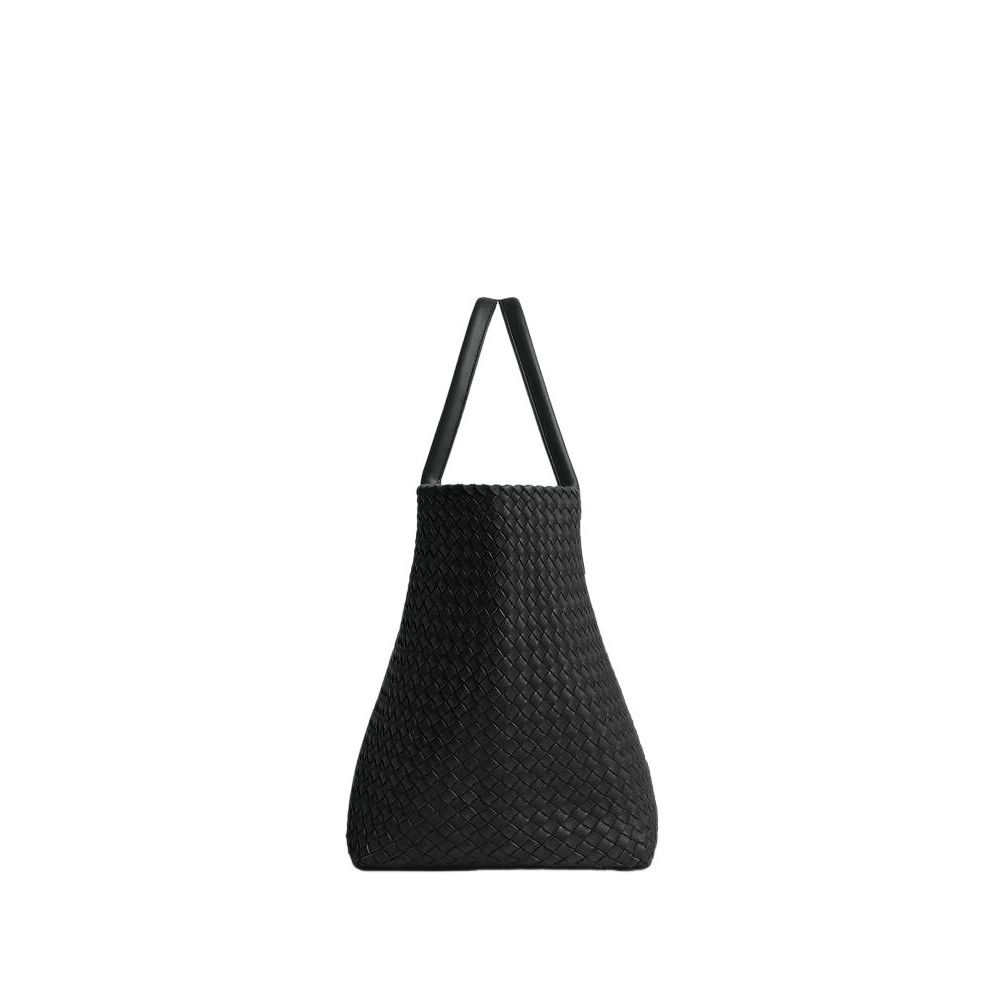 Bottega Veneta BOTTEGA VENETA Cabat Large $13500 Black Leather Tote Bag New Size ONE SIZE - 3 Thumbnail