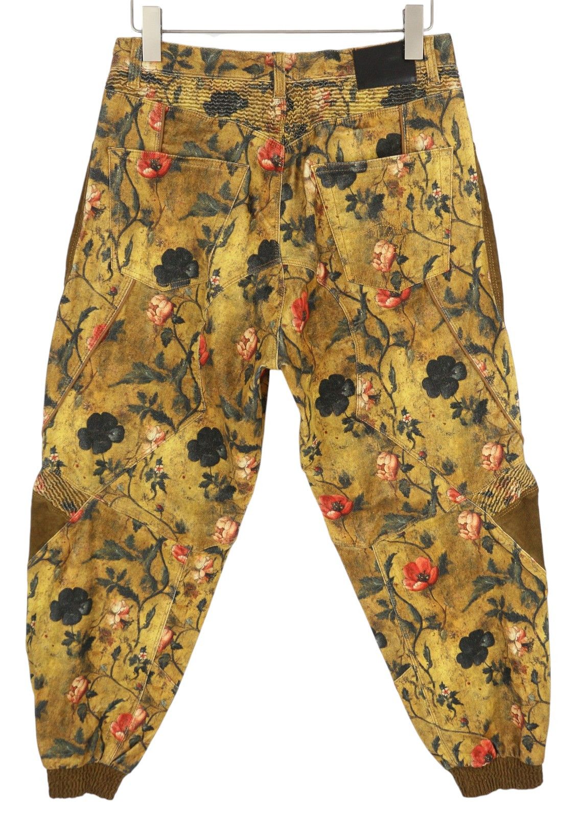 R13 SLOUCH MOTOCROSS 27 Antique Floral Velveteen PF25 86541 Size 27" / US 4 / IT 40 - 5 Thumbnail