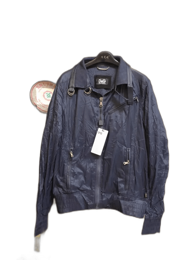 Dolce & Gabbana D&G Lightweight Jacket with Unique Collar Design Size US L / EU 52-54 / 3 - 1 Thumbnail