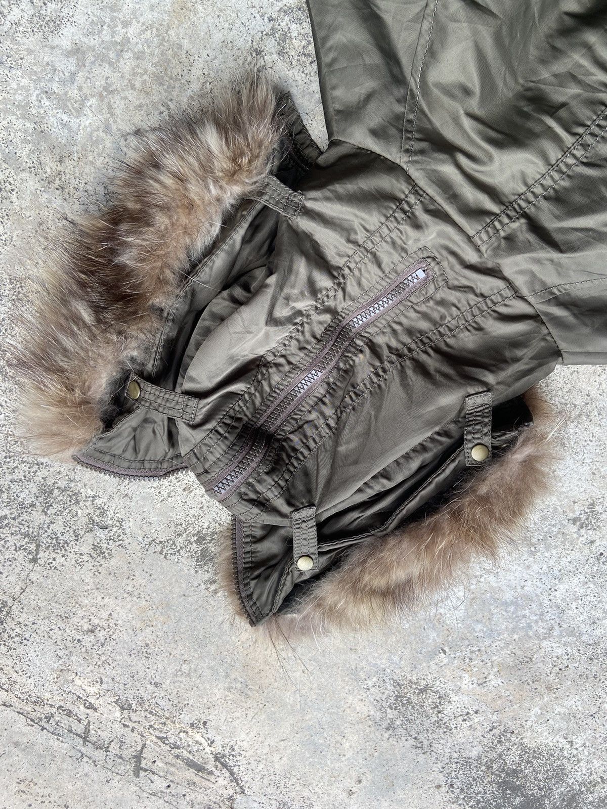 GOA Archive G.O.A Military N2B Snorkel Parka Fur Cargo Jacket Size US M / EU 48-50 / 2 - 9 Thumbnail