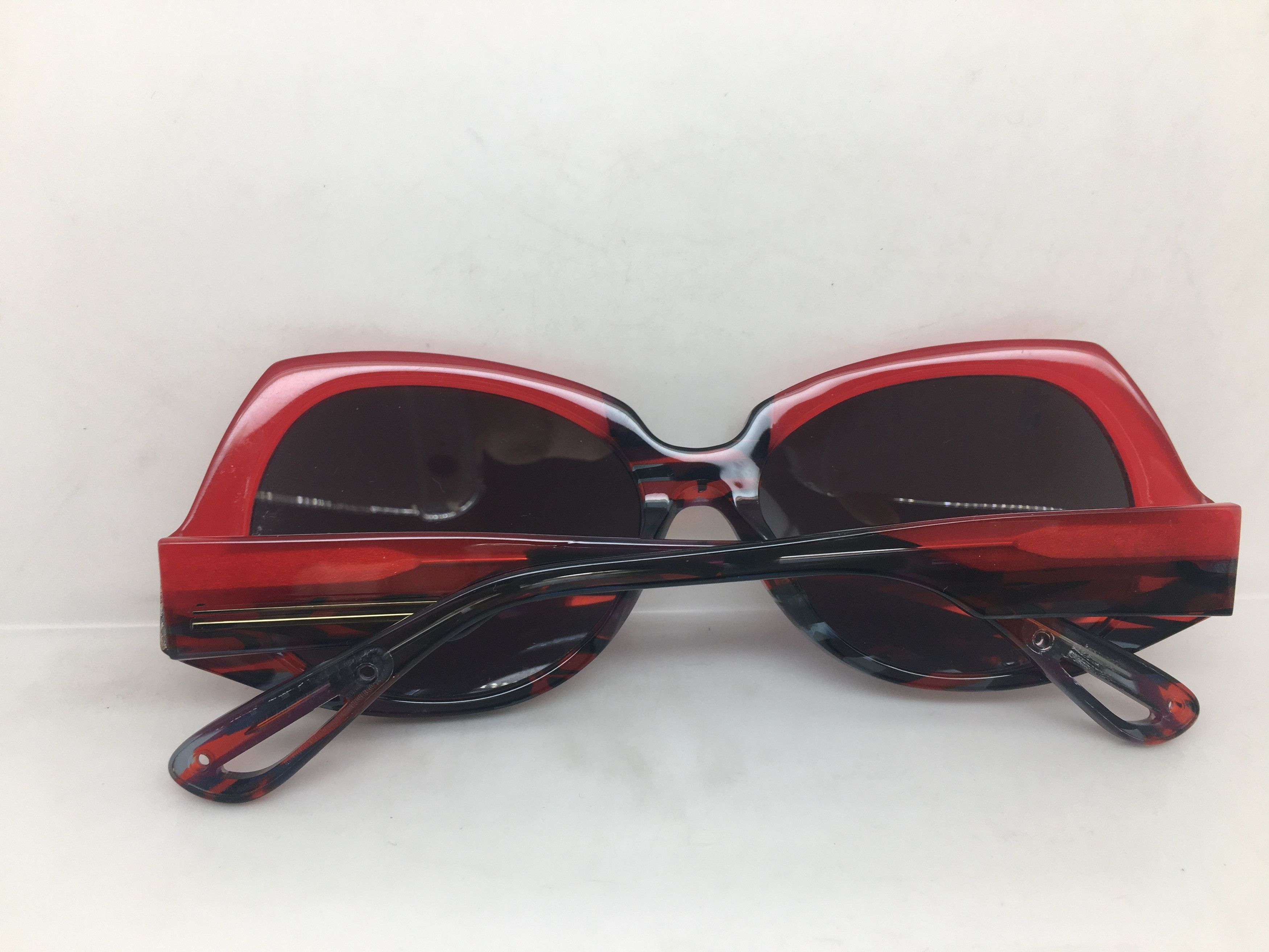 Vintage Theo by TIM VAN STEENBERGEN Red Cateye Sunglasses Size ONE SIZE - 8 Thumbnail