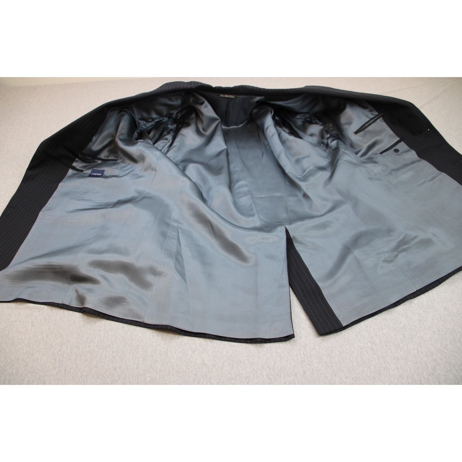 Jack Victor Jack Victor Blazer Men's 48R Black Wool Notch Size 48R - 3 Thumbnail