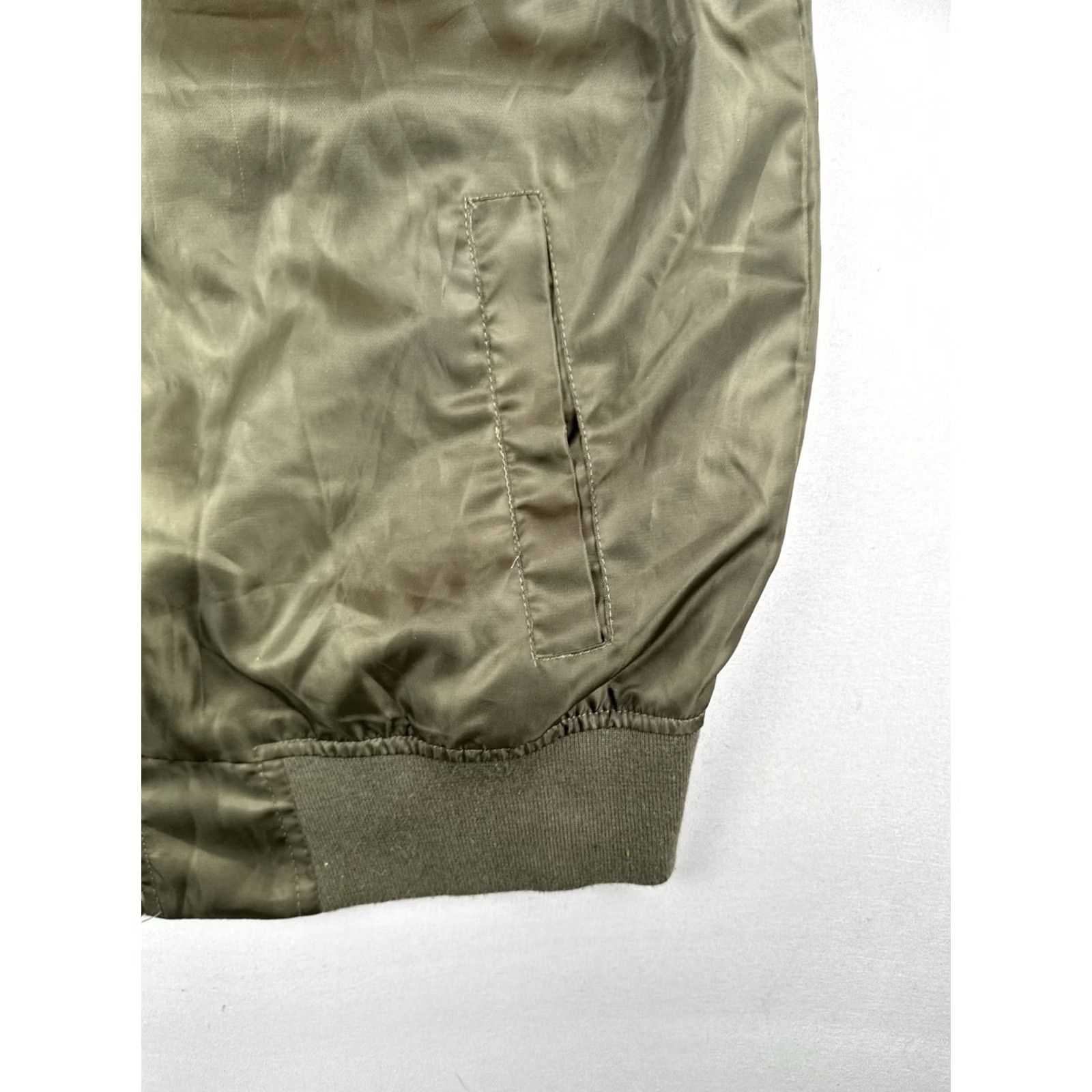 Phat Farm VINTAGE Y2K Phat Farm MA1 Bomber Jacket Olive Green Flight Jacket M Mens Size US M / EU 48-50 / 2 - 4 Thumbnail