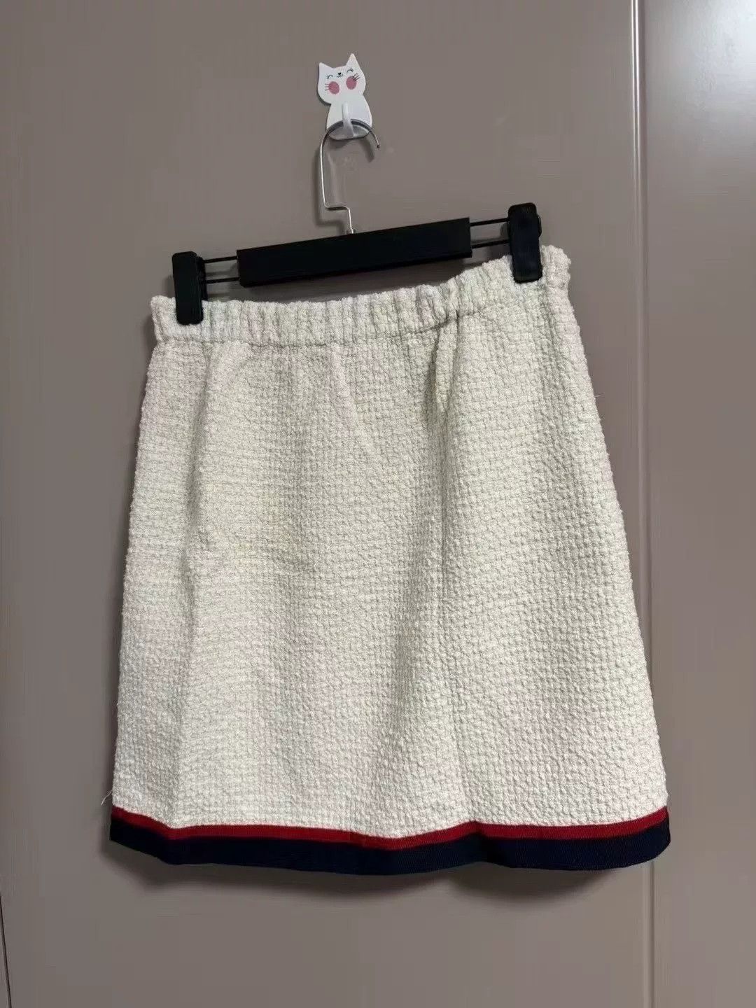 Japanese Brand Gucci Woven Striped Skirt Size 40" / US 18 - 1 Thumbnail
