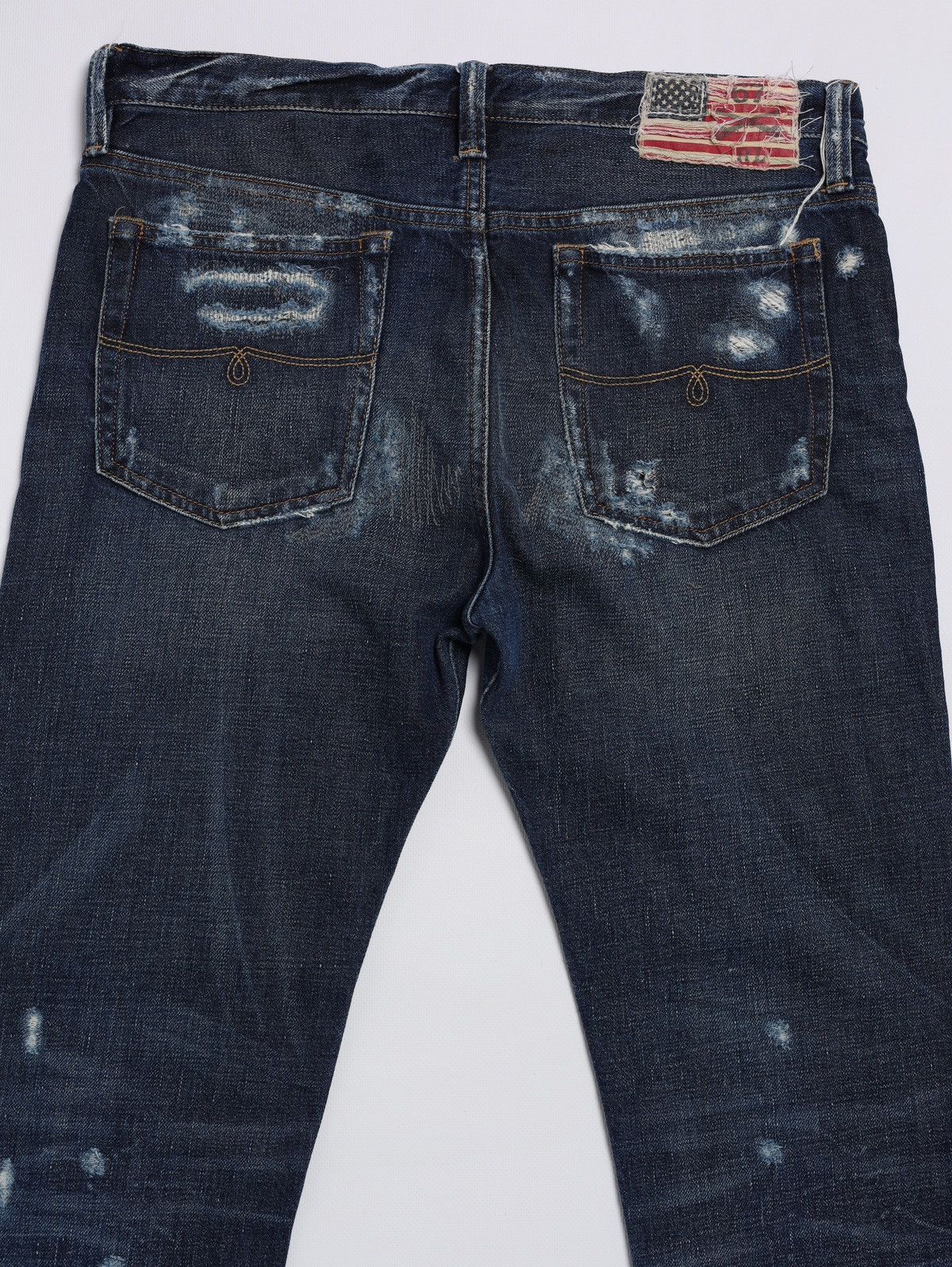 Denim & Supply Ralph Lauren Ralph Lauren Distressed Ginger Boyfriend Jeans Denim Pants Size 32" / US 10 / IT 46 - 6 Thumbnail