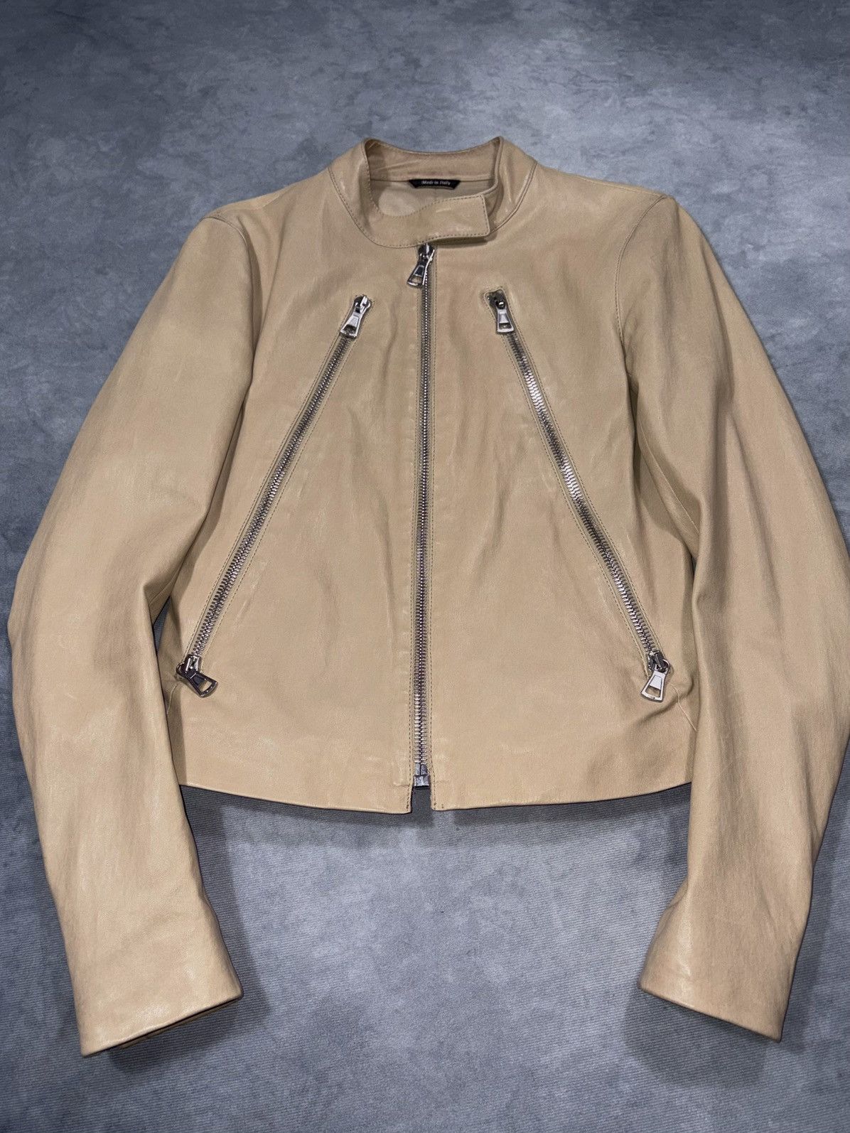 Maison Margiela Maison Margiela SS13 5 Zip Leather Jacket Size US S / EU 44-46 / 1 - 4 Thumbnail