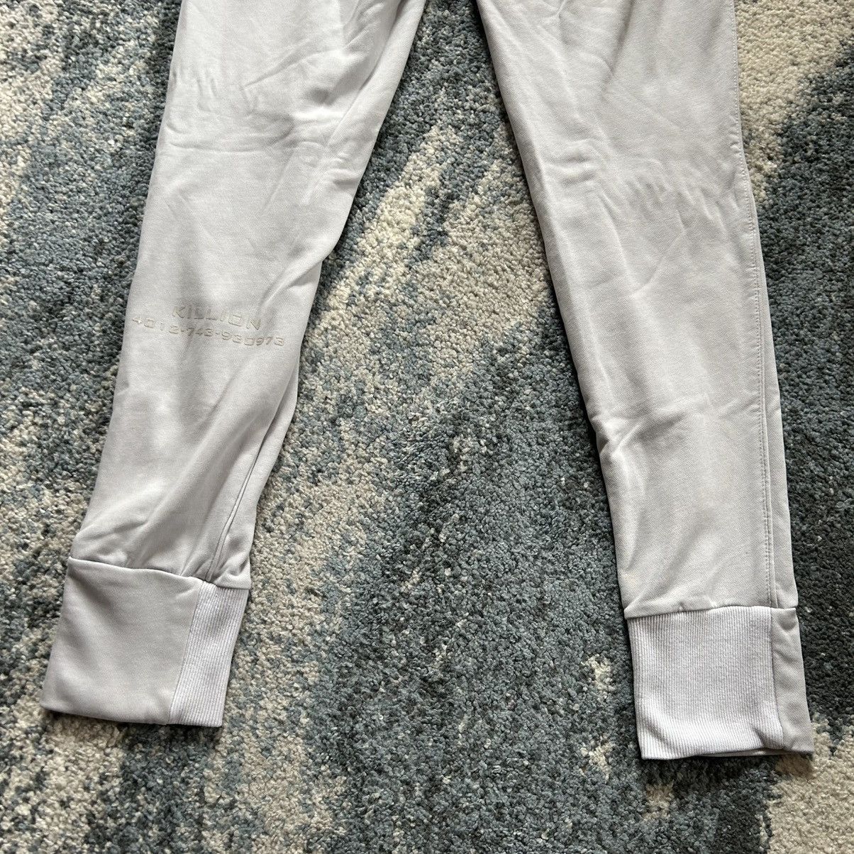 Killion KiLLiON STONE GREY SLiM FRENCH TERRY CUFF SWEATPANTS JOGGERS Size US 28 / EU 44 - 7 Thumbnail