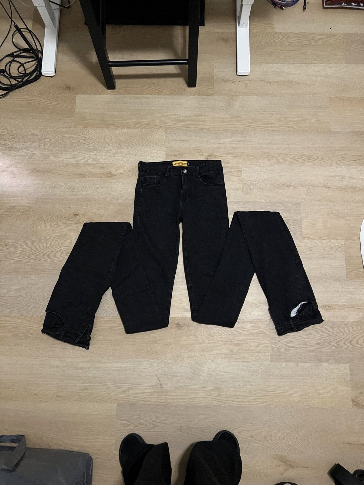 Other [Vietnamese Brand] DESTRUCTION 2-meter Stacked Denim Size US 32 / EU 48 - 1 Thumbnail