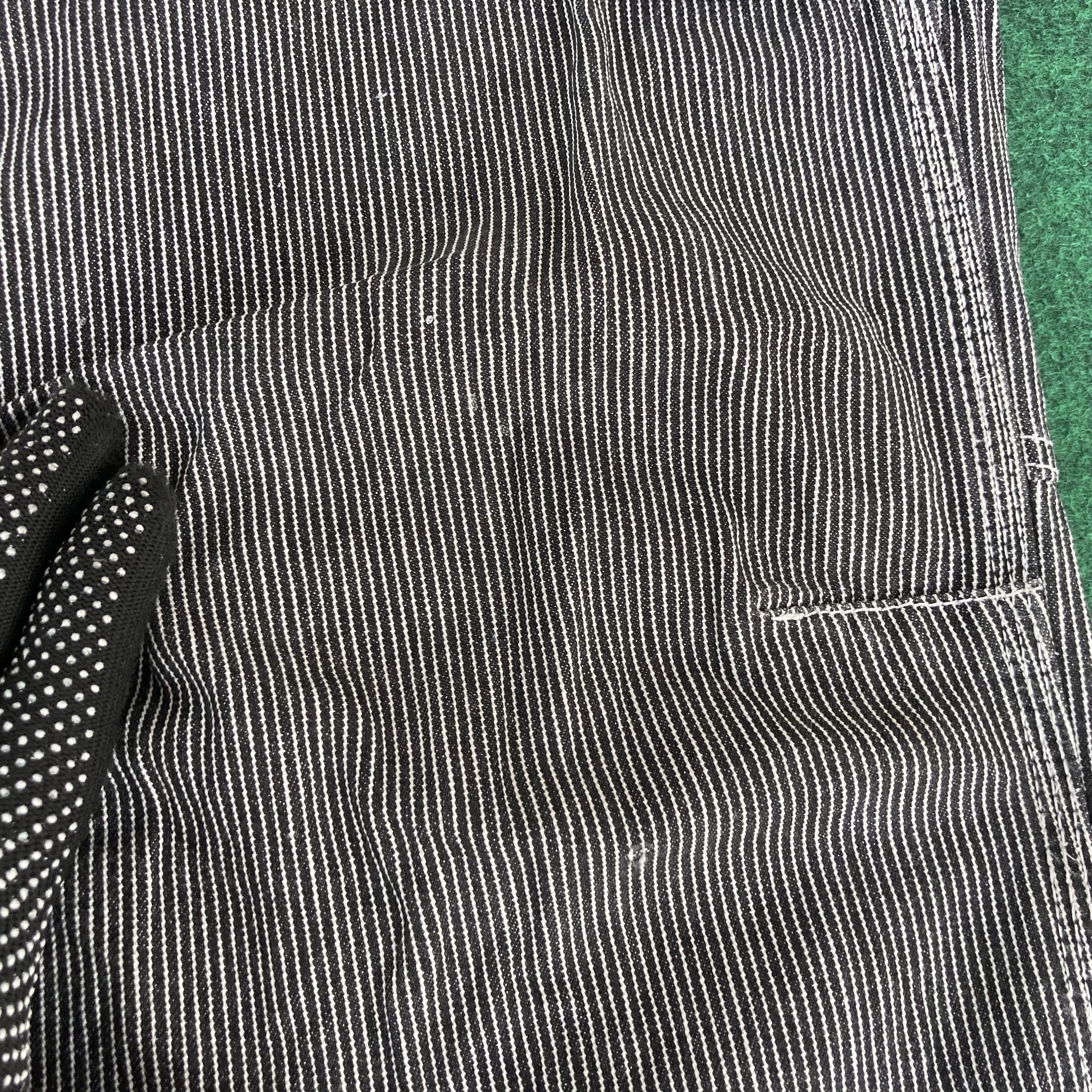 Japanese Brand Vtg Dogman Jeans Hickory Stripe Workwear Style Jeans Size US 30 / EU 46 - 8 Thumbnail