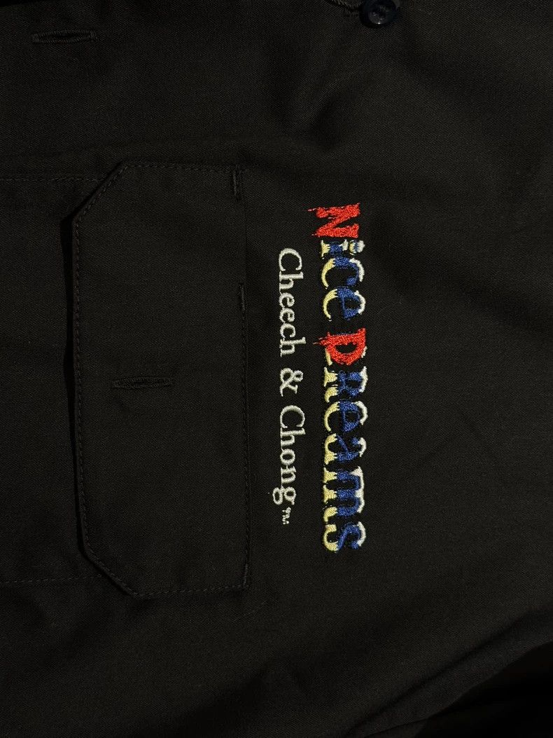 Wacko Maria Wacko maria Black Work Short Sleeve Shirt Size US XL / EU 56 / 4 - 4 Thumbnail