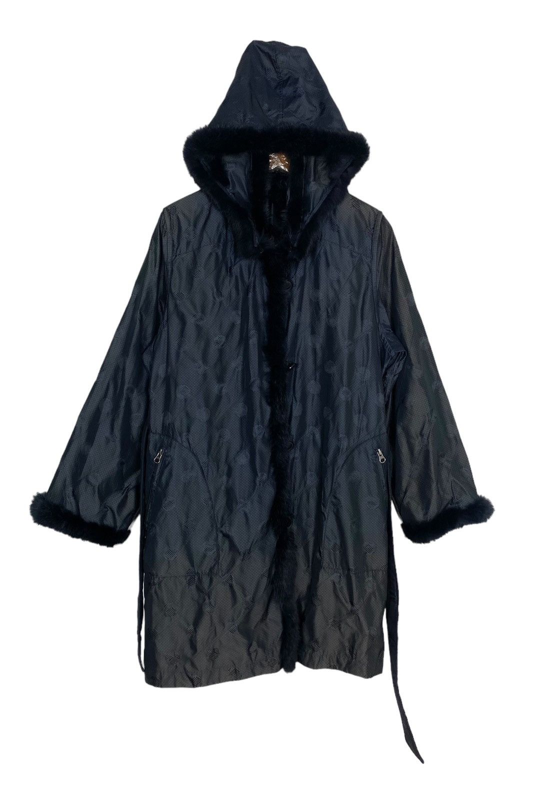 Vintage Rare‼️ Vintage Fox Fur Reversible Hoodie Light jacket Size L / US 10 / IT 46 - 5 Thumbnail