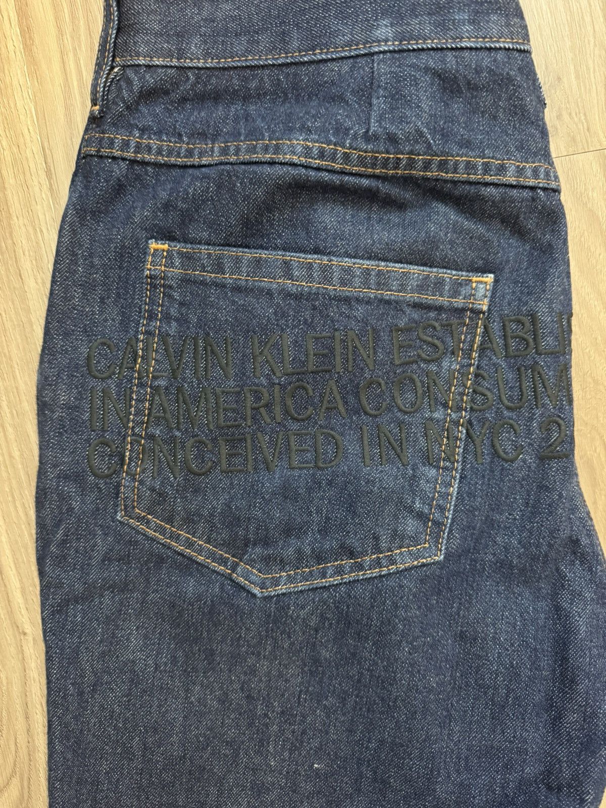 Calvin Klein 205W39NYC Calvin Klein 205W39NYC Straight leg denim Size US 32 / EU 48 - 2 Thumbnail