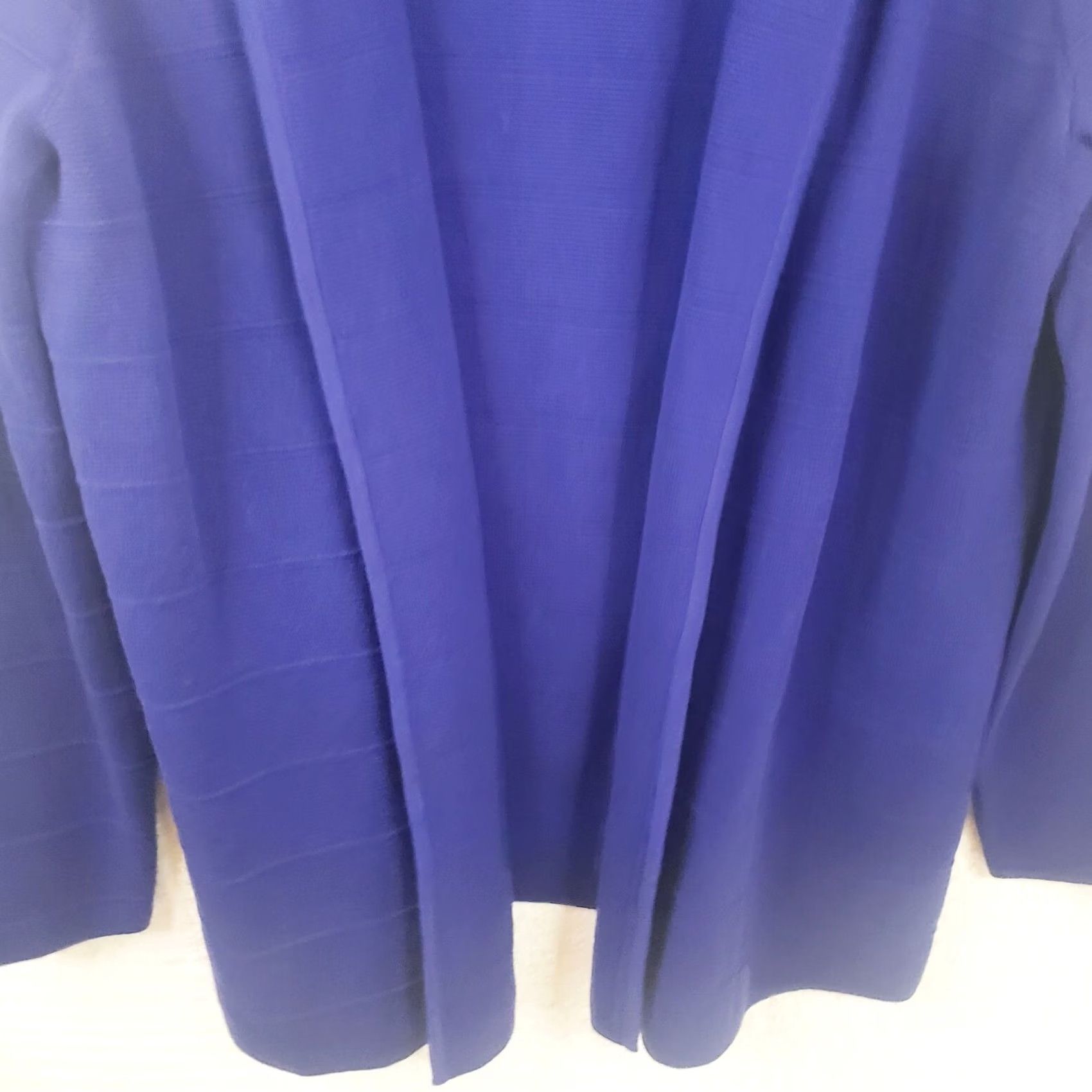 Talbots Talbots Sweater Womens XL Blue Women Pima Cotton Cardigan Size Light Open Front Size XL / US 12-14 / IT 48-50 - 3 Thumbnail