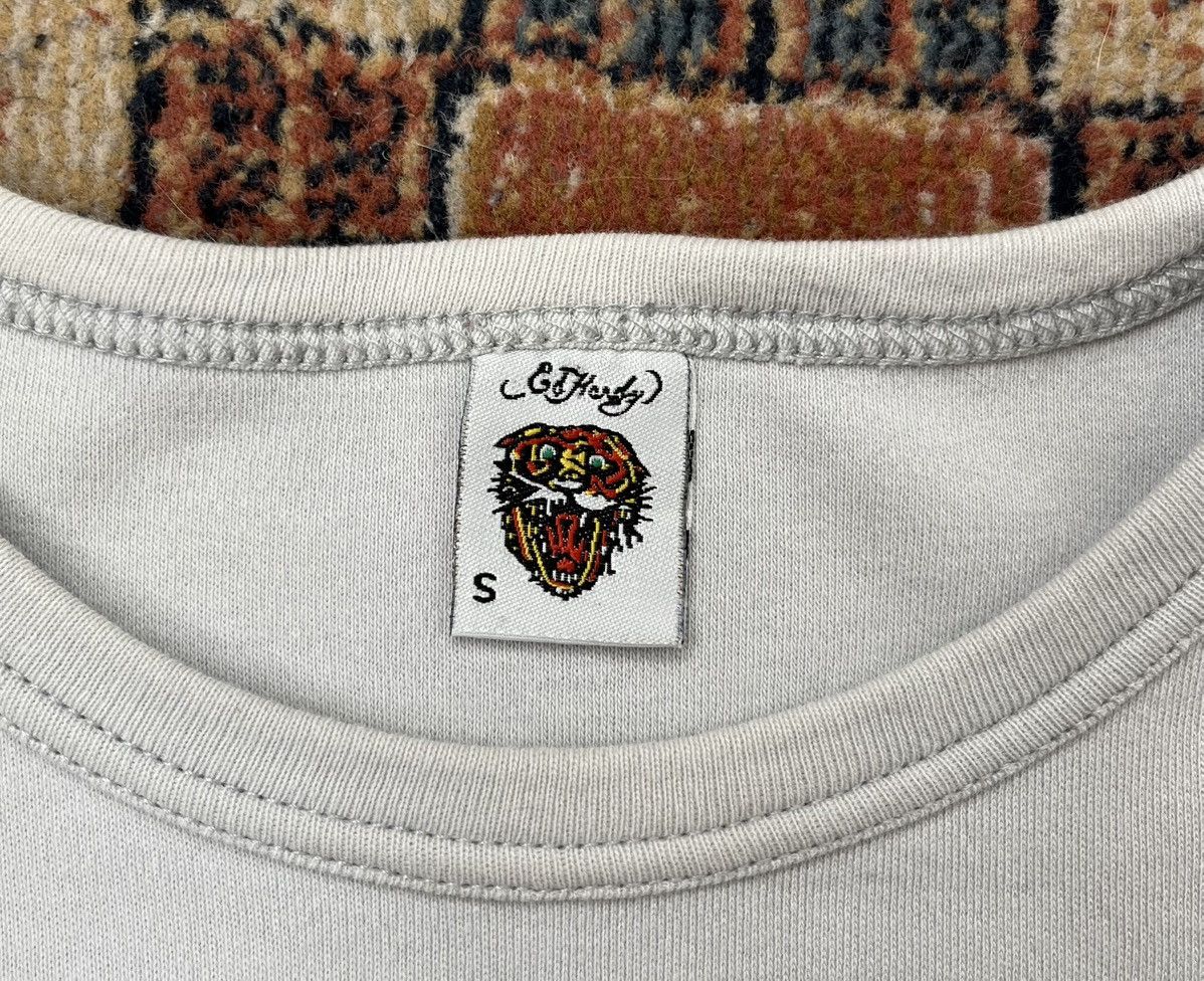 Ed Hardy × Vintage Ed Hardy T-Shirt White Women's Printed Size S Size S / US 4 / IT 40 - 7 Thumbnail