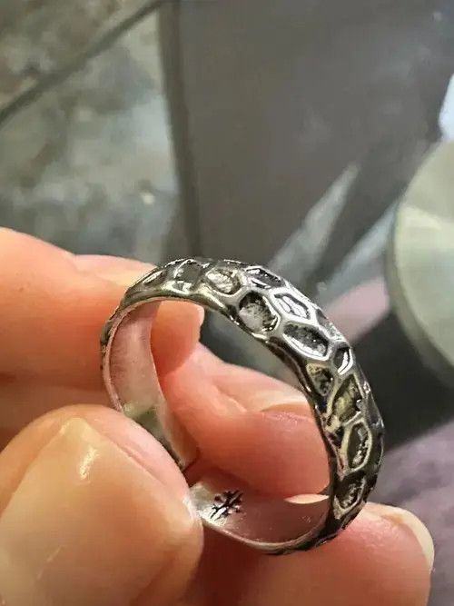Japanese Brand Irregular Adjustable Ring Size ONE SIZE - 2 Thumbnail