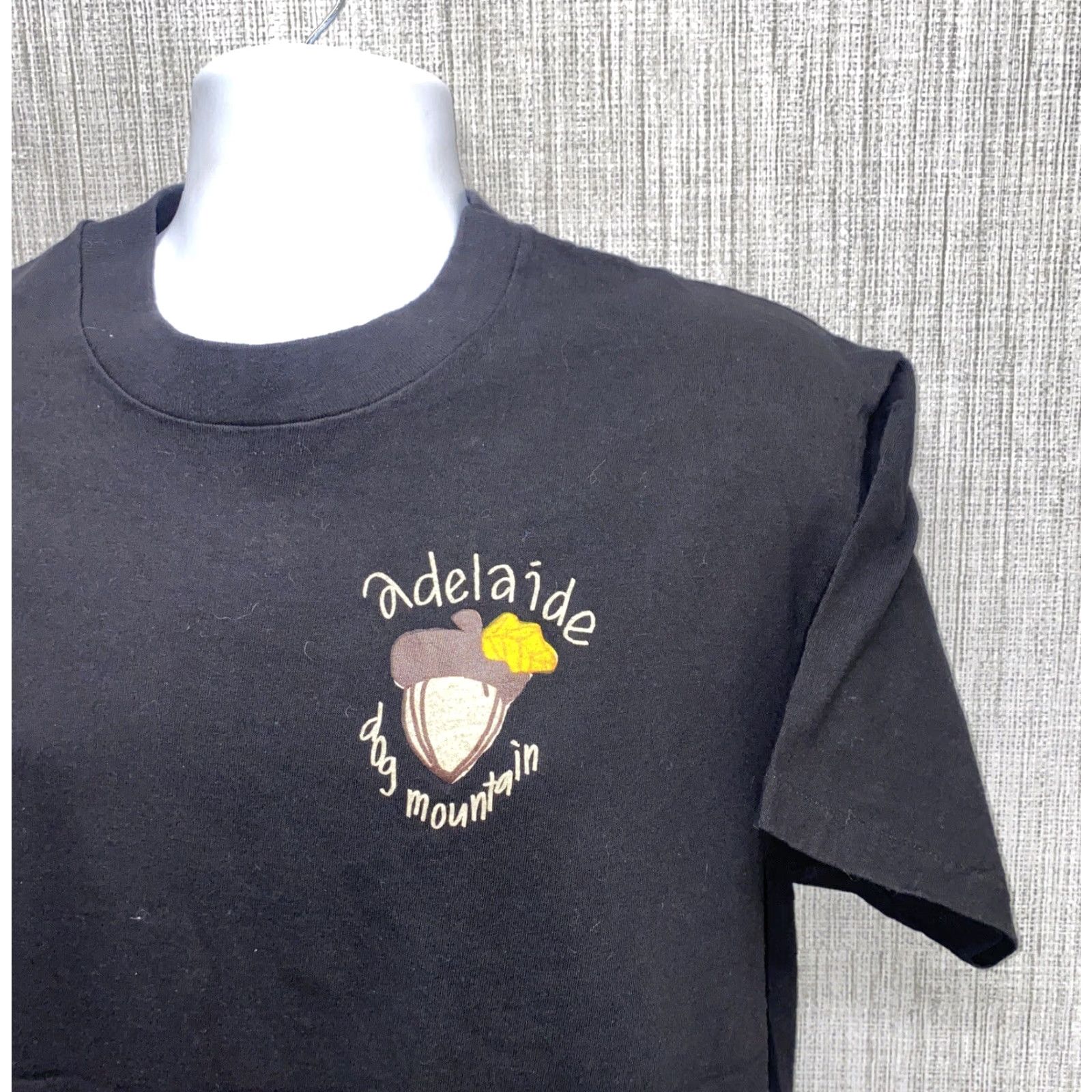 Hanes Hanes Beefy-T Mens Black ADELAIDE Short Sleeve AMBER SORENSEN T-Shirt L Size US L / EU 52-54 / 3 - 3 Thumbnail