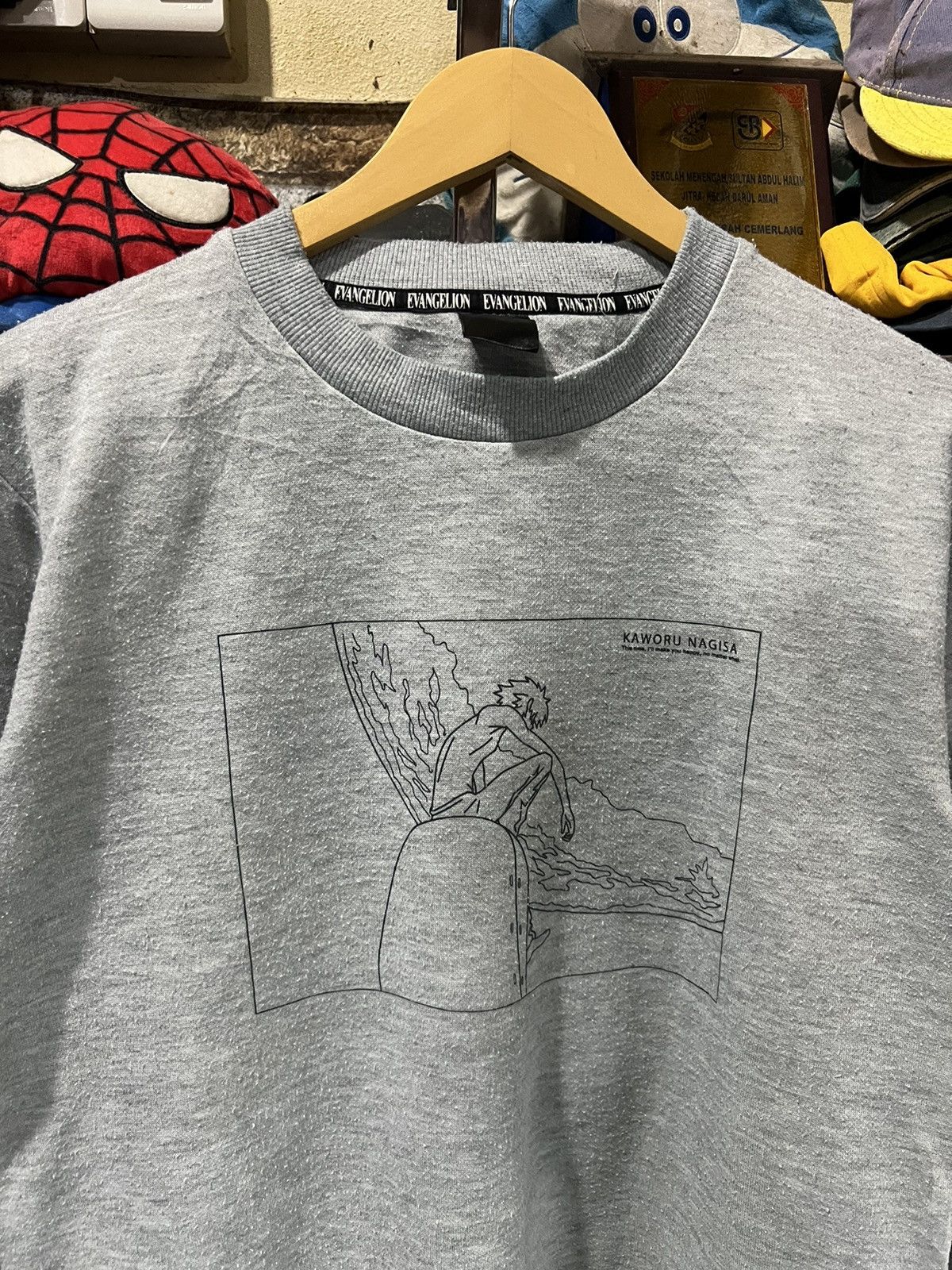 Anime 🔥Evangelion Kaworu Nagisa Crewneck Sweatshirt Size US S / EU 44-46 / 1 - 4 Thumbnail