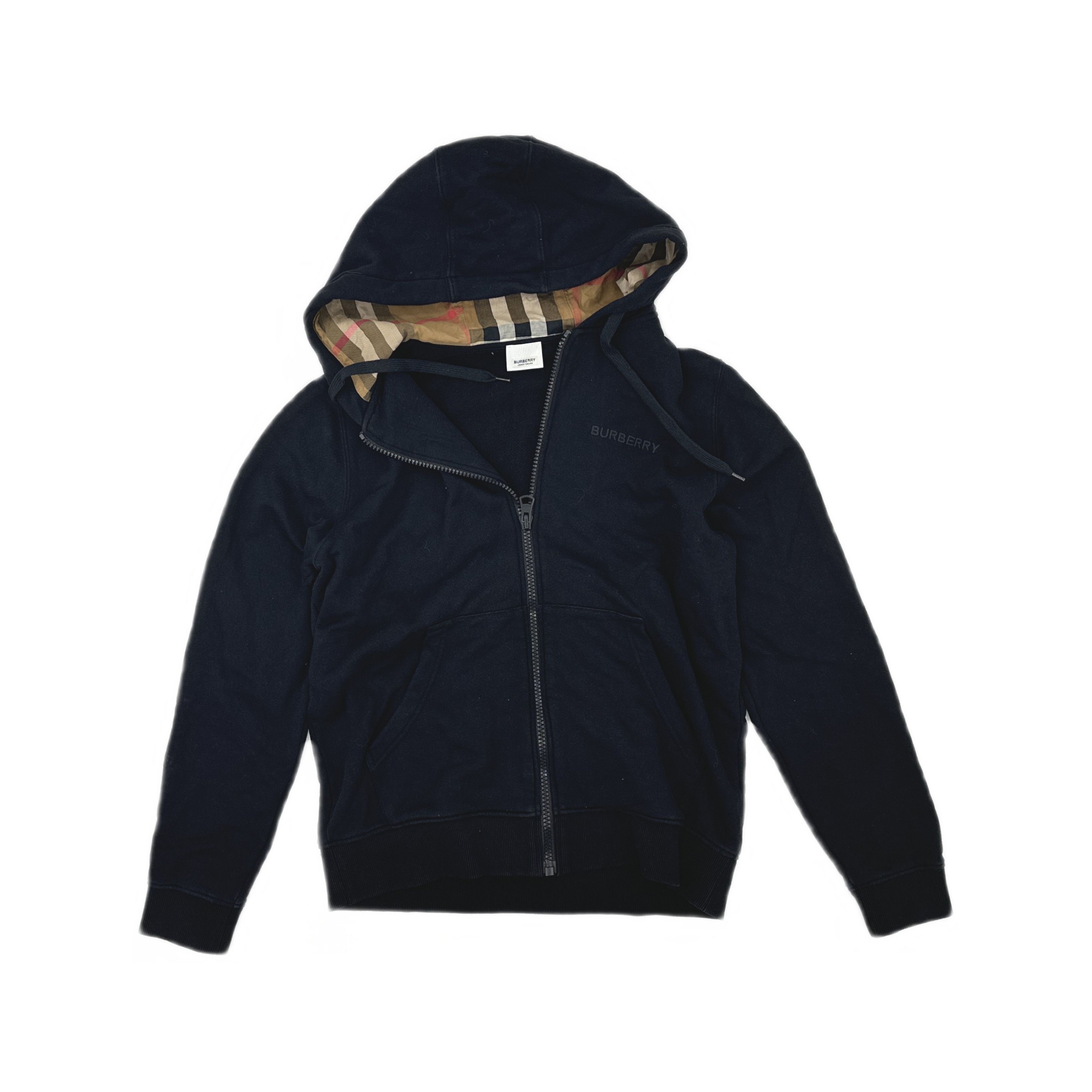 Burberry Burberry Check Lining Zip-Up Hoodie US S Size US S / EU 44-46 / 1 - 1 Thumbnail