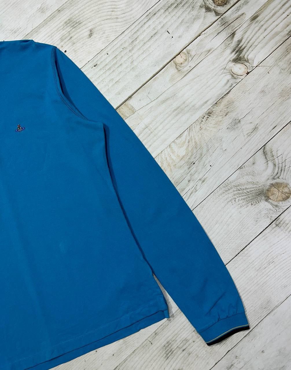 Vivienne Westwood Vivienne Westwood Polo Shirt Long Sleeve Logo Orb Size US L / EU 52-54 / 3 - 8 Thumbnail