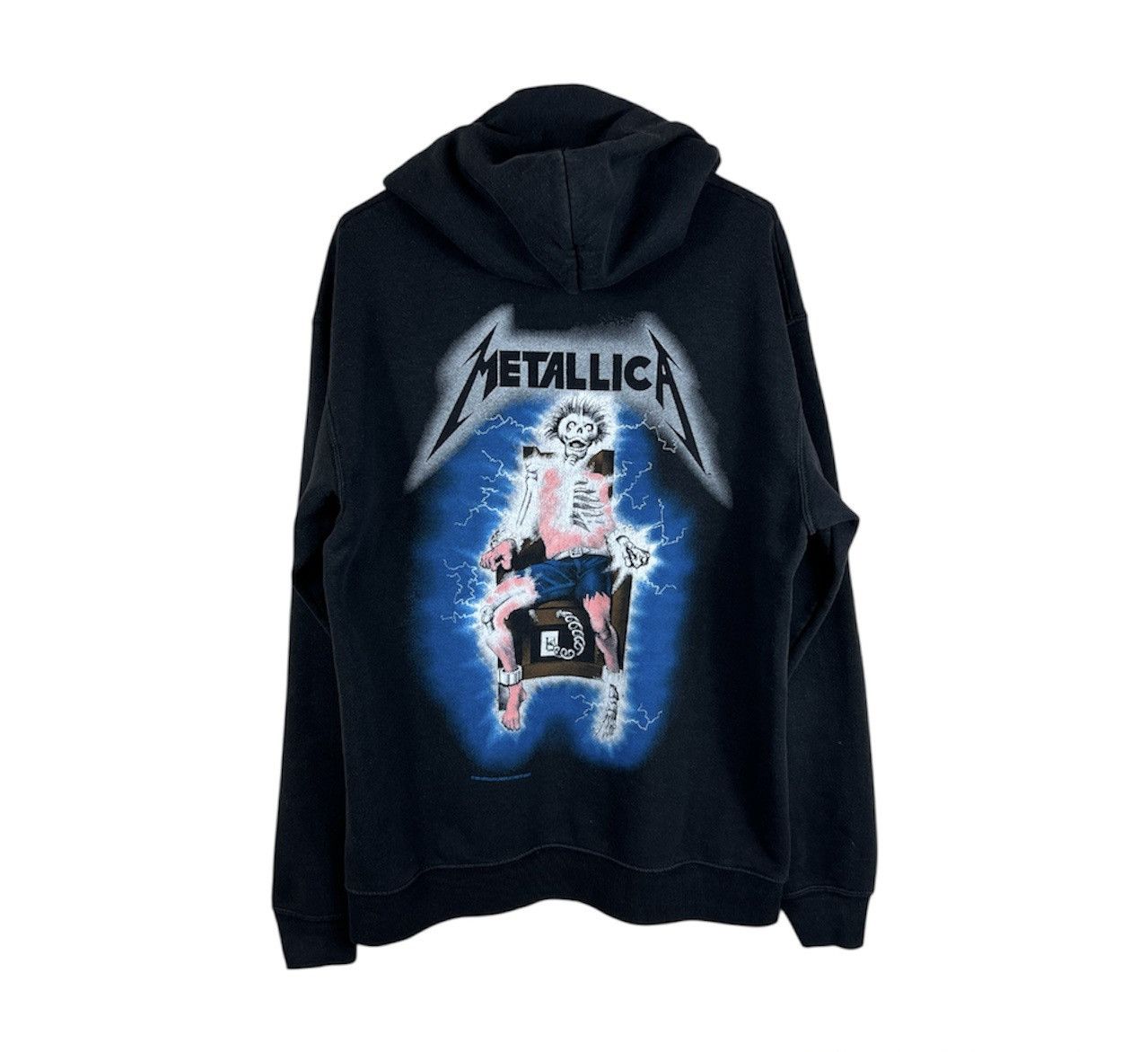 Metallica Vintage 1994 Metallica ride the lightning hoodie giant fotl Size US M / EU 48-50 / 2 - 2 Thumbnail