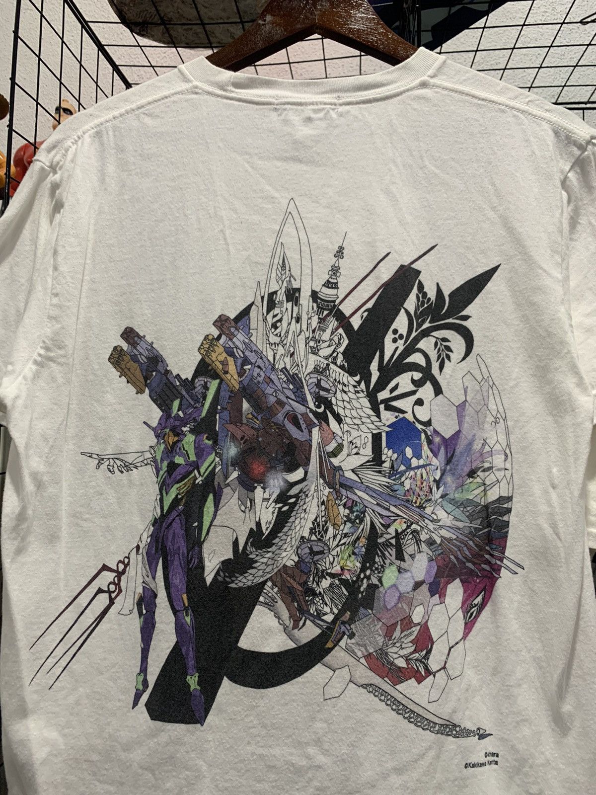 Anime × Japanese Brand Evangelion Radio Eva Kakikawa Kenta Tshirt Size US M / EU 48-50 / 2 - 3 Thumbnail