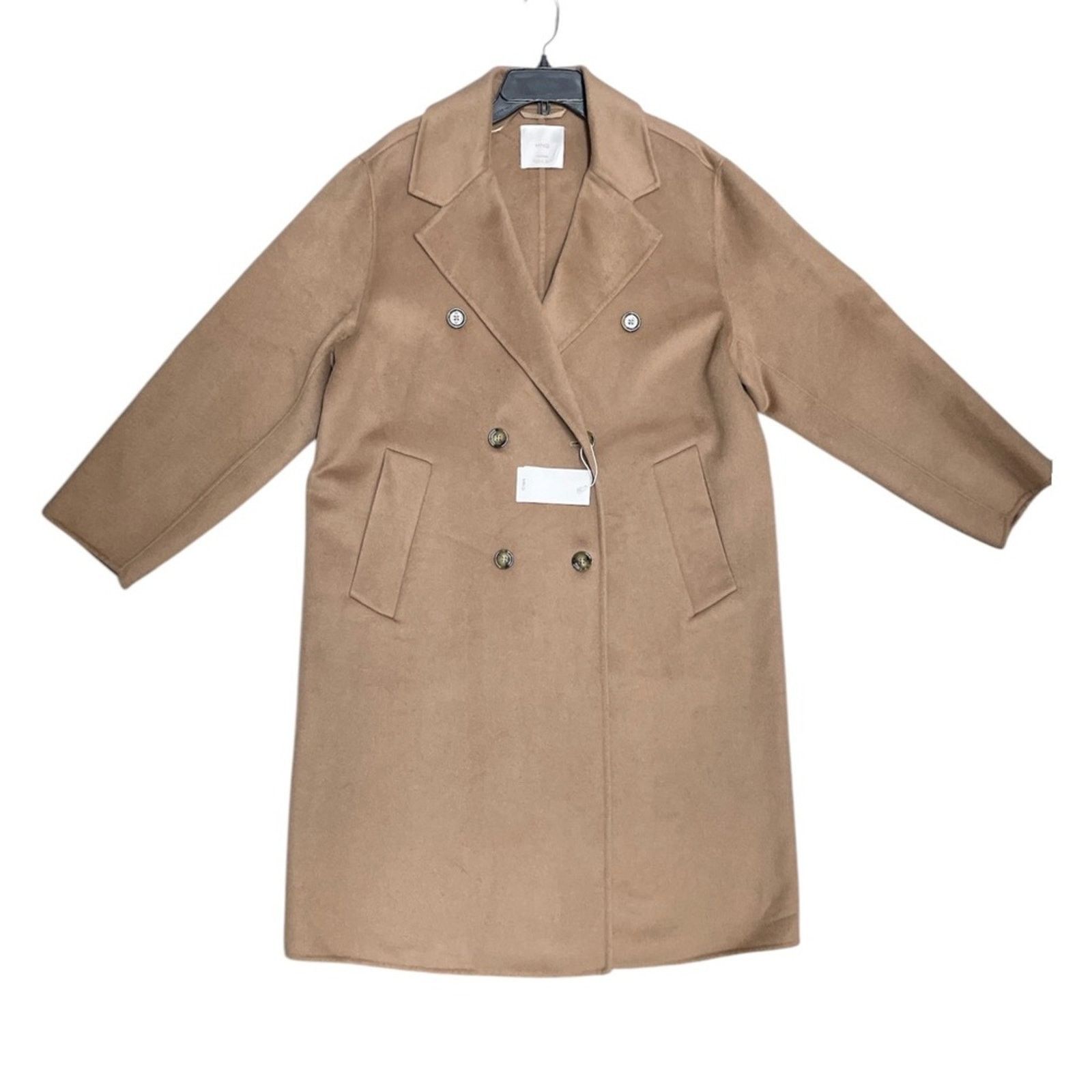 Mango MNG Women's Double-Breasted Oversized Wool Coat size XL Size XL / US 12-14 / IT 48-50 - 1 Thumbnail