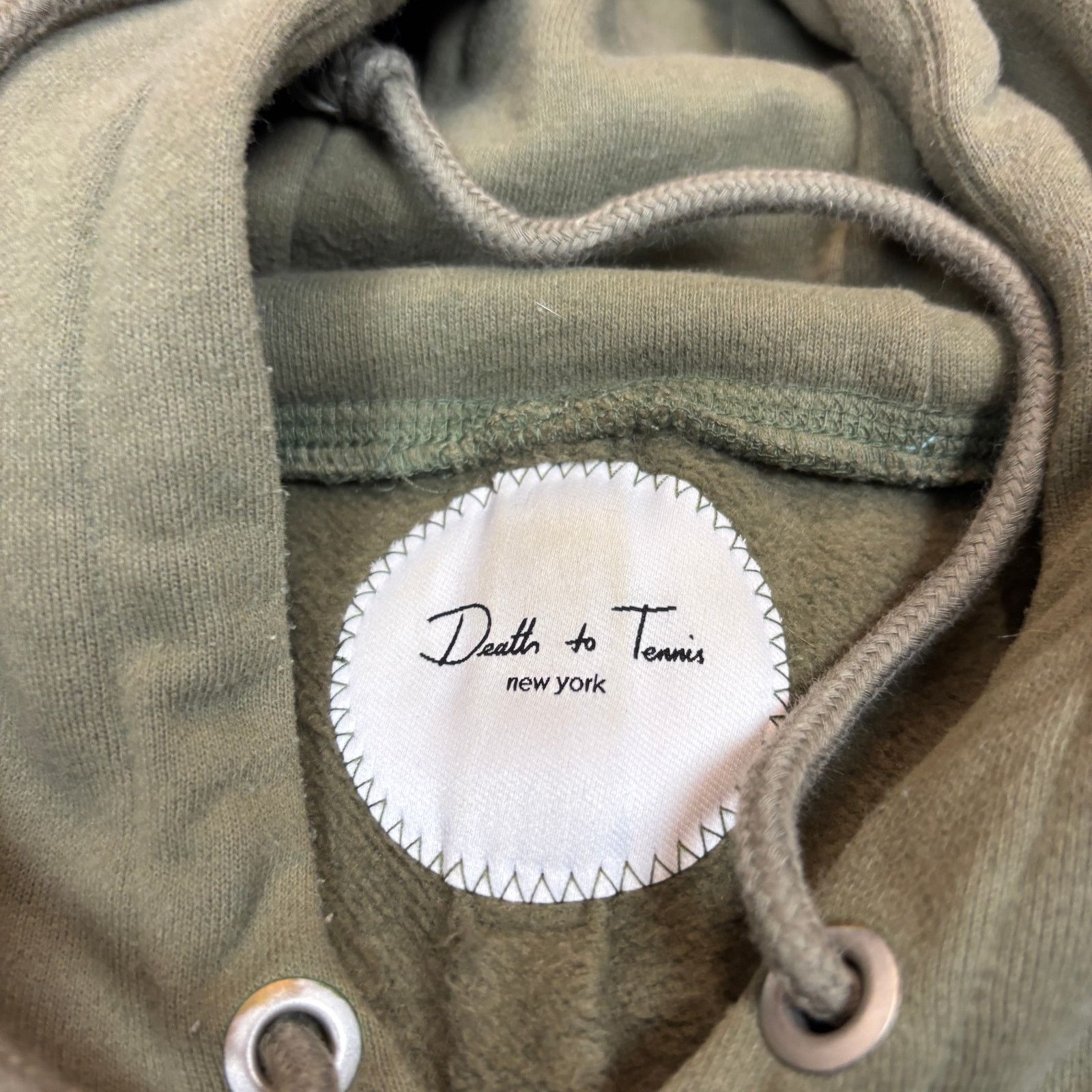 Other Death To Tennis DTT New York Embroidered Hoodie Large Size US L / EU 52-54 / 3 - 5 Thumbnail
