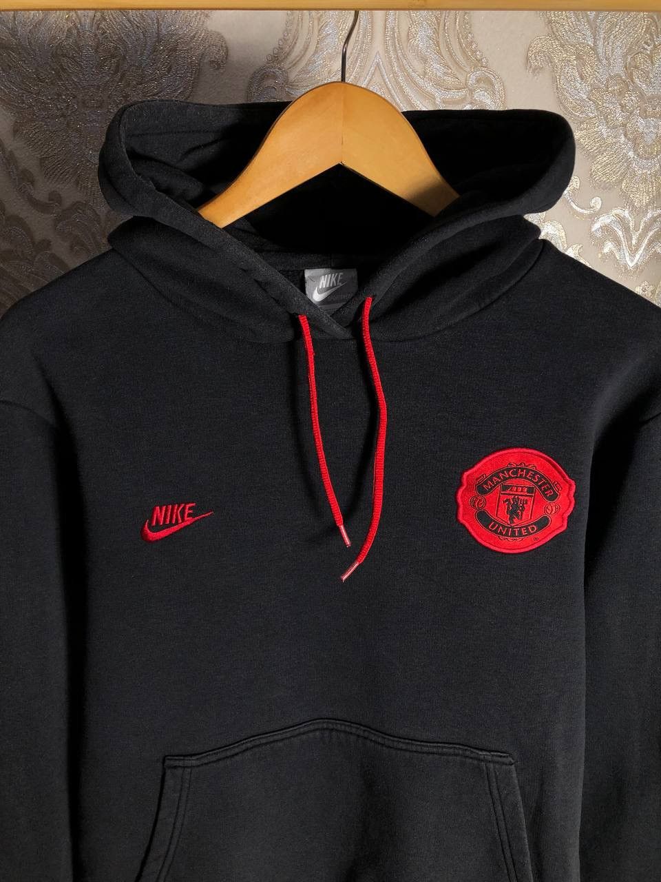Nike × Vintage VERY RARE NIKE FC MANCHESTER UNITED ENGLAND SOCCER HOODIE Size US S / EU 44-46 / 1 - 2 Thumbnail